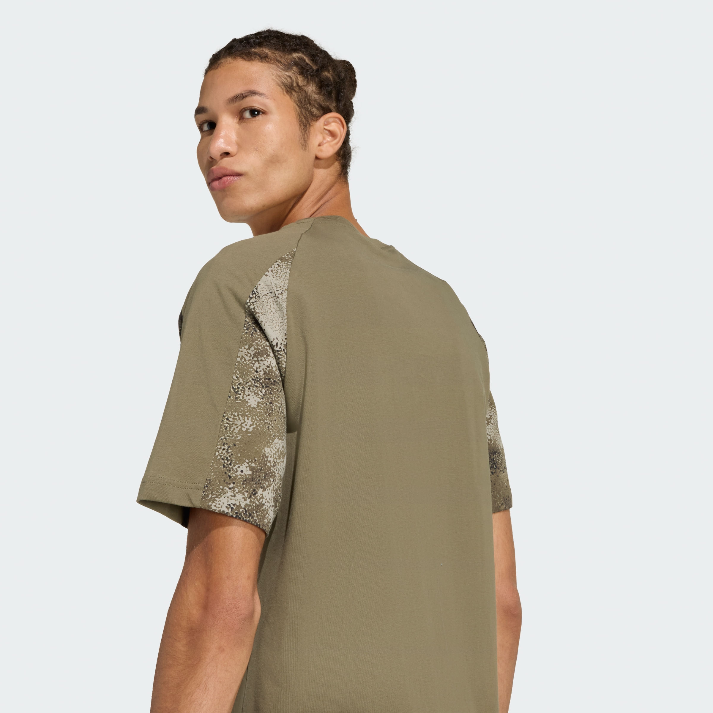 Remera Mangas cortas adidas M CAMO PRINT TE Hombre — imagen 5