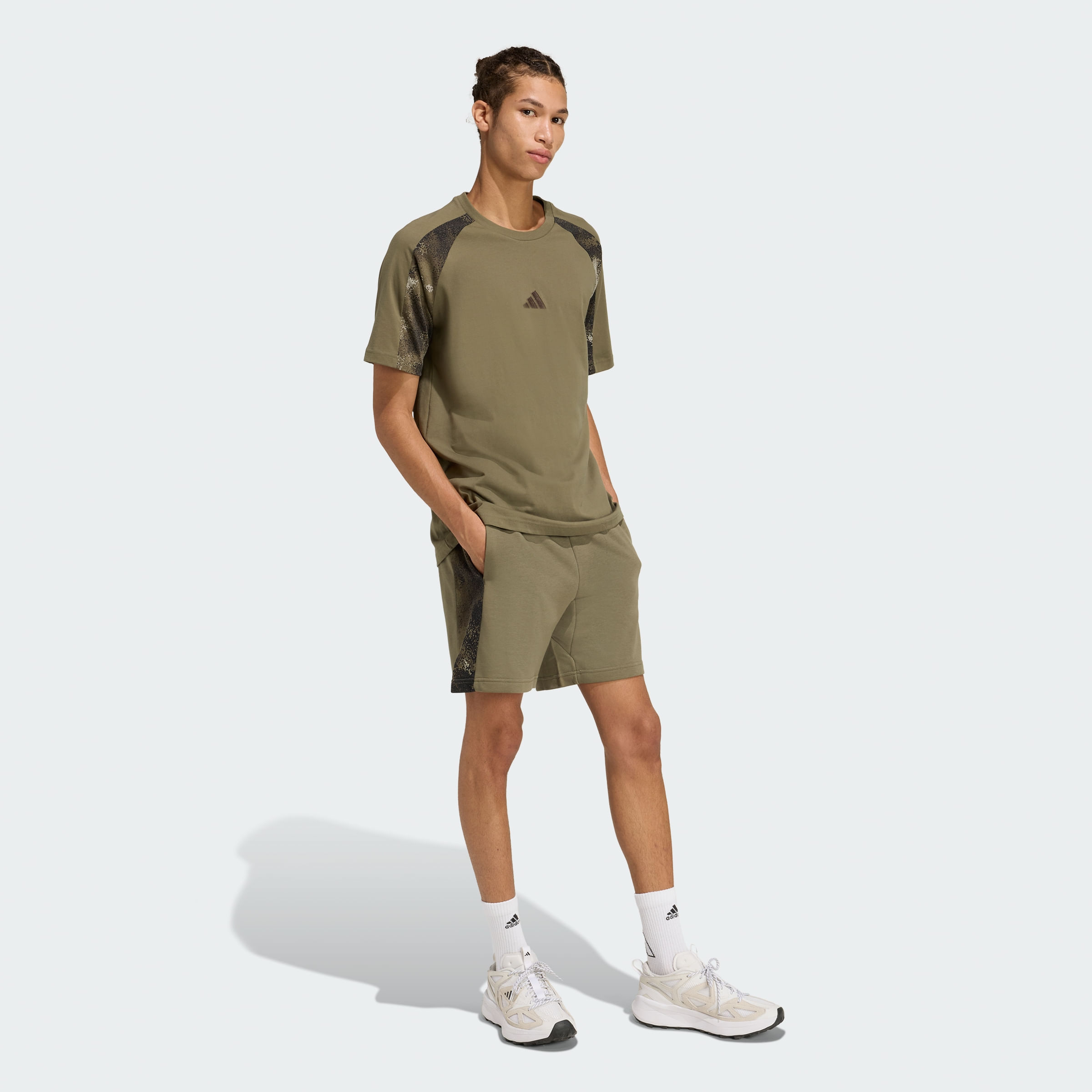 Remera Mangas cortas adidas M CAMO PRINT TE Hombre — imagen 6