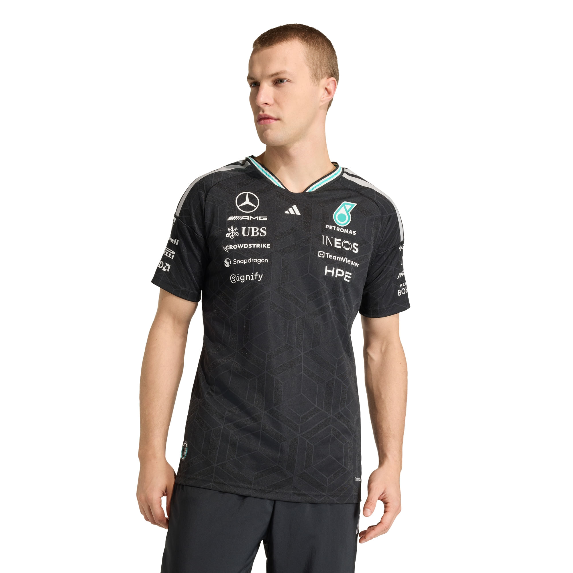 Remera adidas Mercedes - AMG Petronas F1 Team Driver Pro Versión Hombre — imagen 2