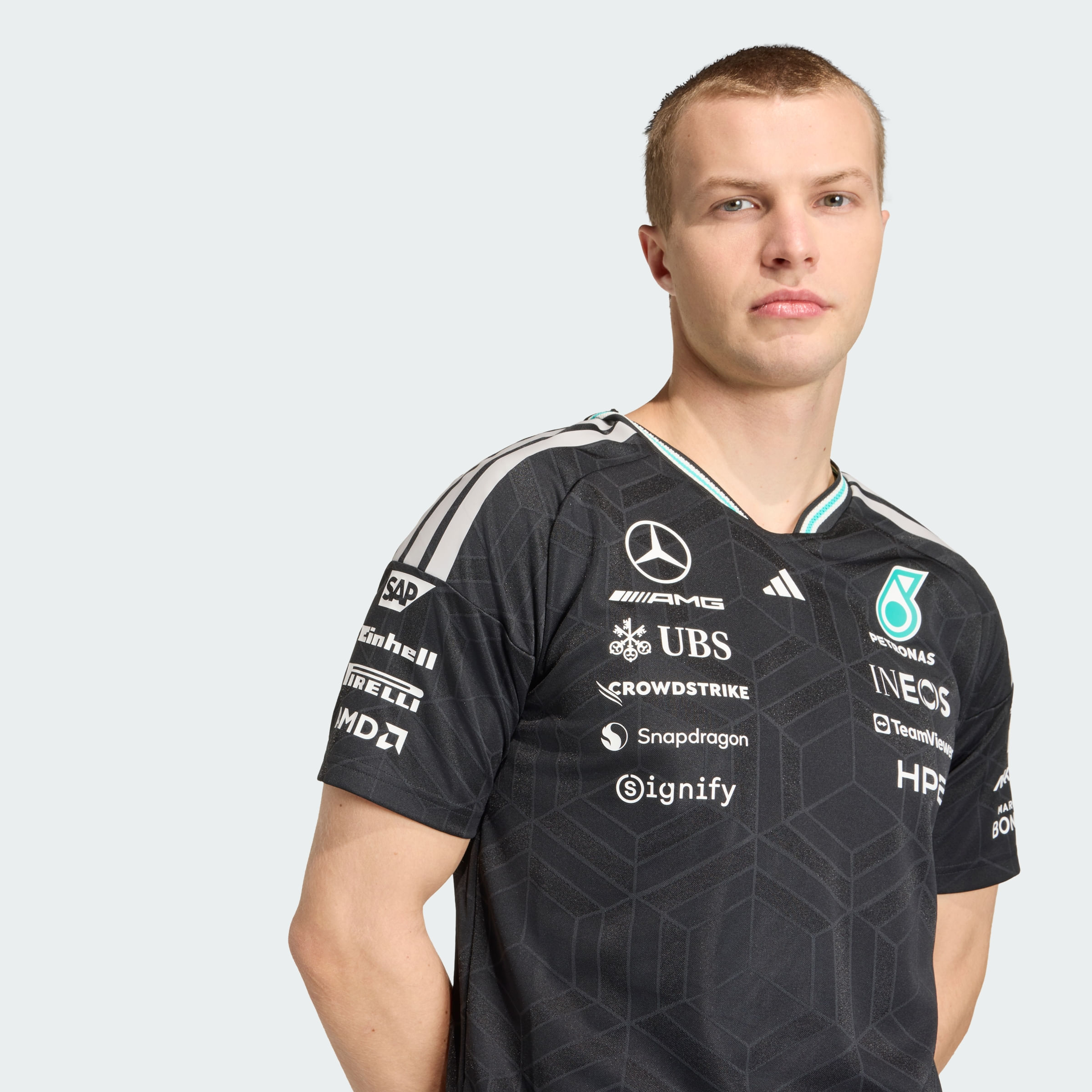 Remera adidas Mercedes - AMG Petronas F1 Team Driver Pro Versión Hombre — imagen 4