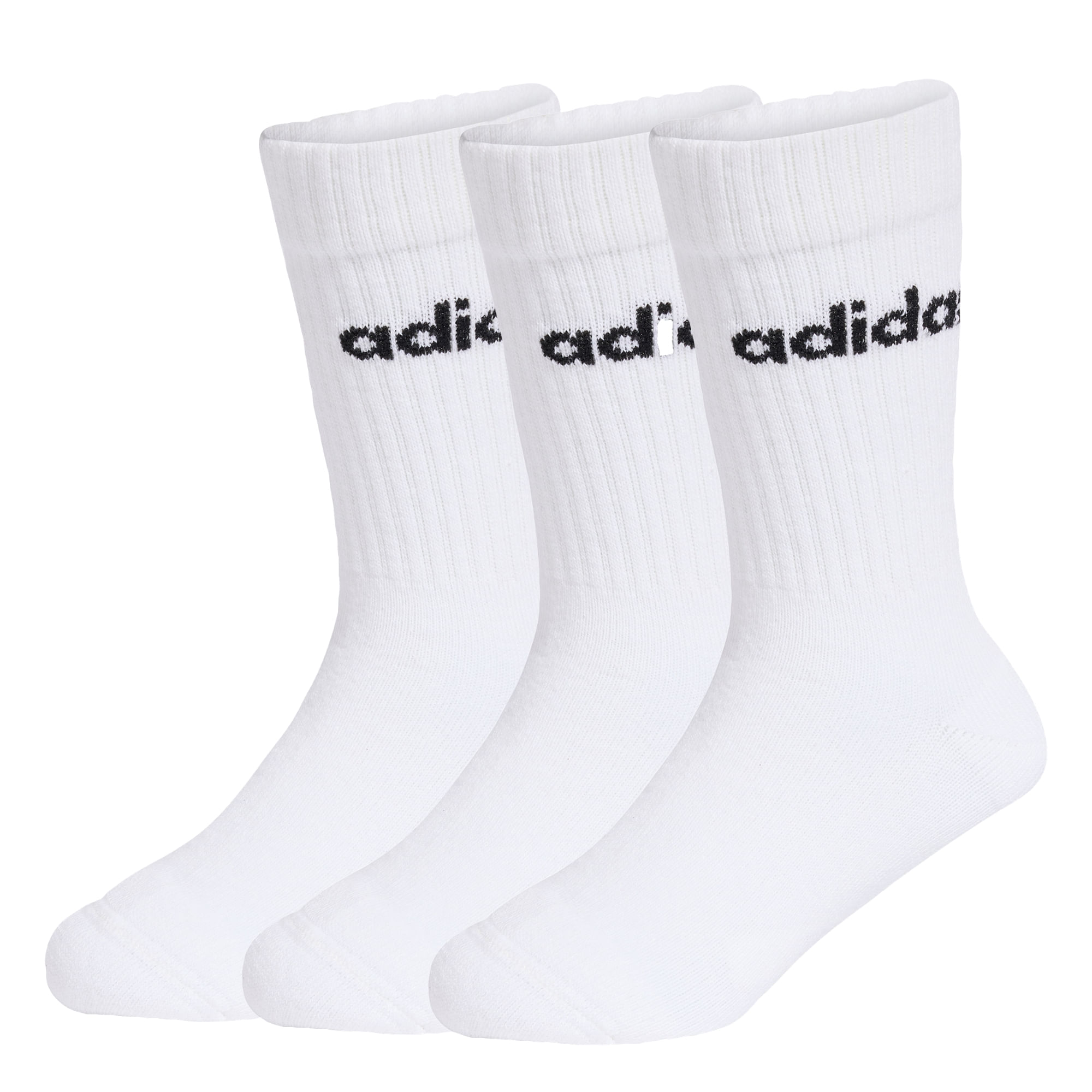 Medias adidas PAQUETE DE CLÁSICAS LINEAR PARA NIÑOS, 3 PARES POR Niños