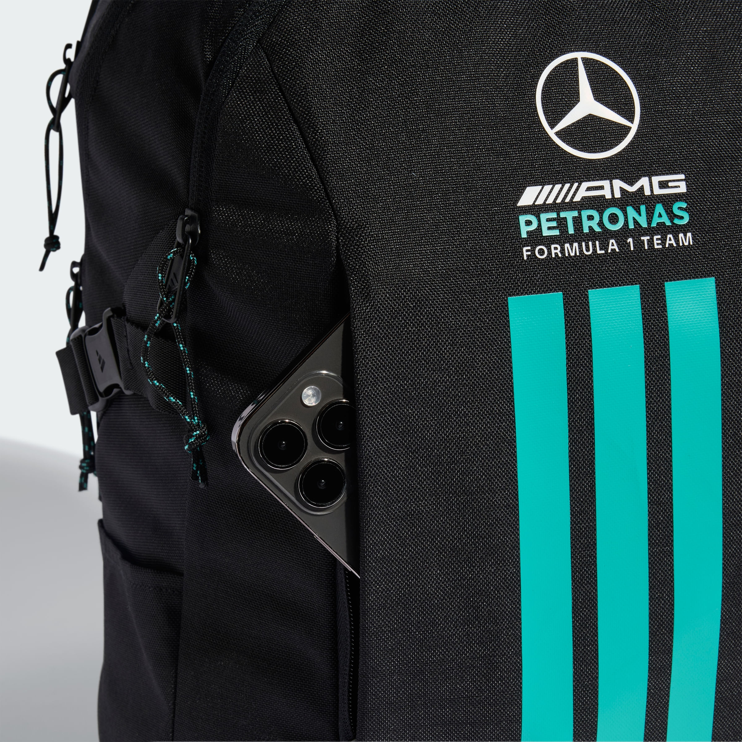 Mochila adidas DNA 3 TIRAS MERCEDES - AMG PETRONAS F1 TEAM Unisex — imagen 6