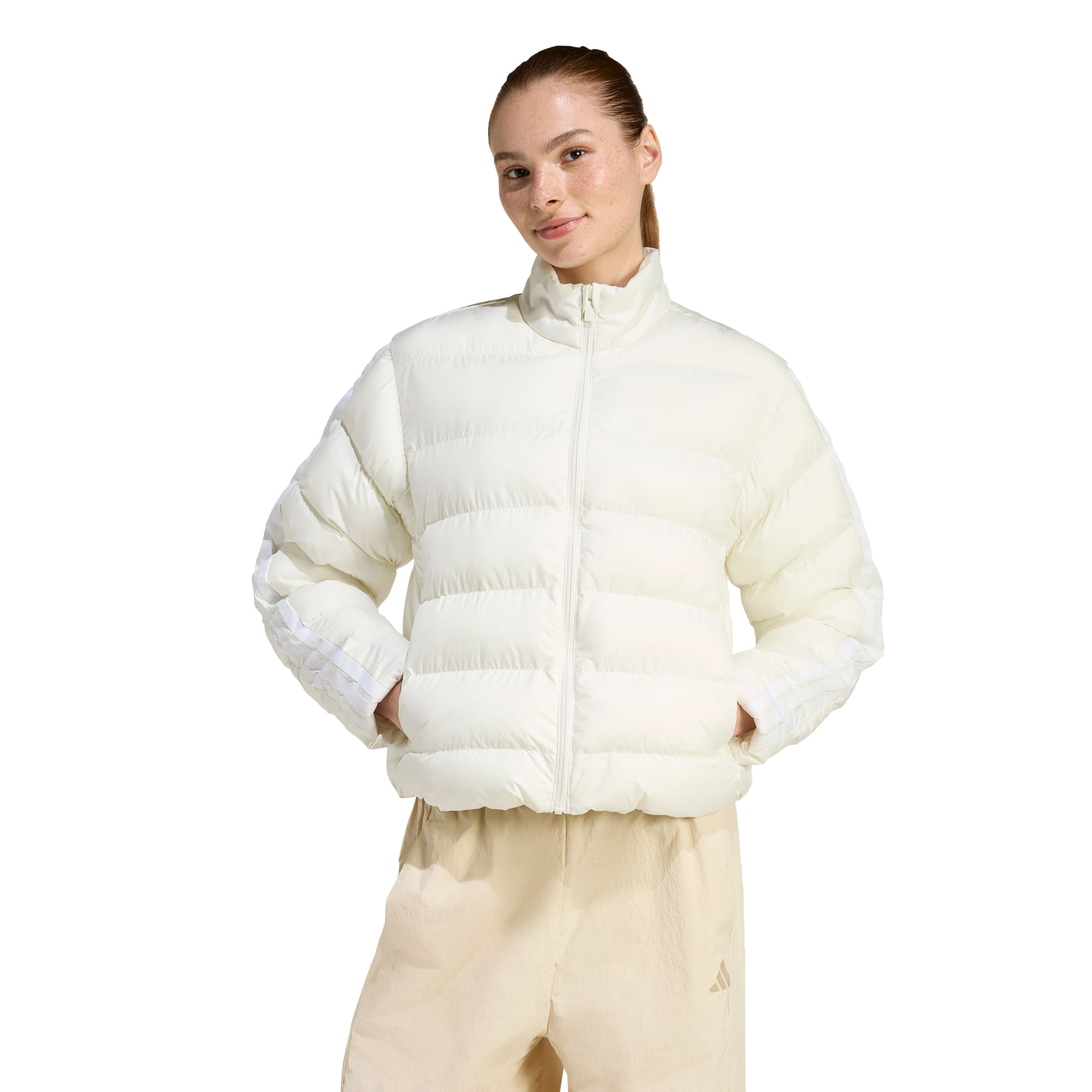 Campera adidas Essentials CLIMAWARM 3 TIRAS Plumón Sintético Mujer — imagen 2