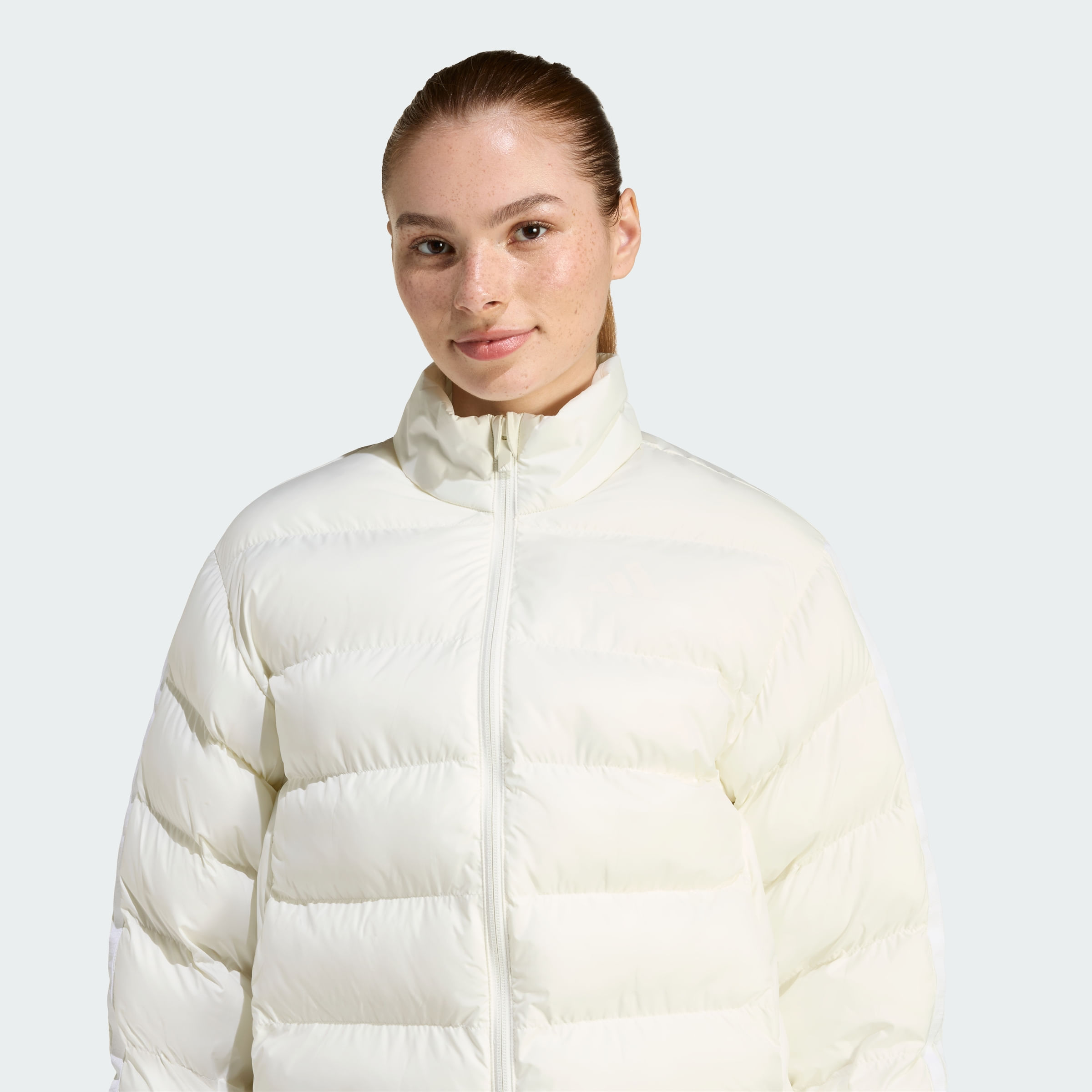 Campera adidas Essentials CLIMAWARM 3 TIRAS Plumón Sintético Mujer — imagen 4