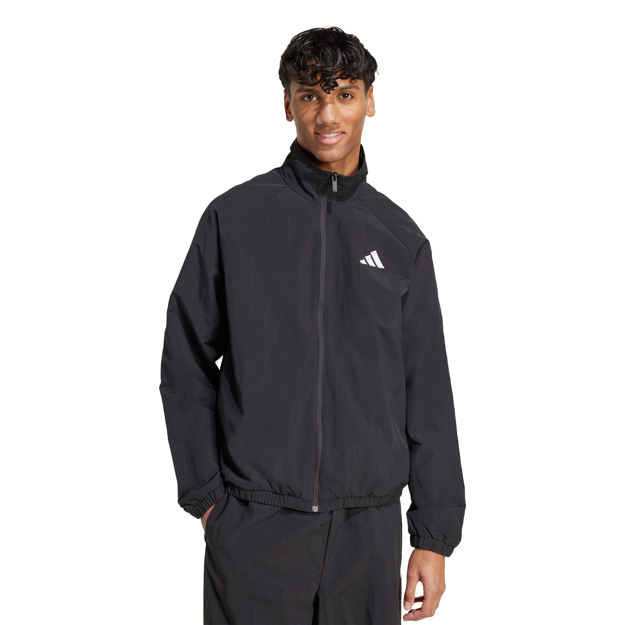 Campera adidas Rompevientos Essential Logo pequeño Hombre — imagen 2
