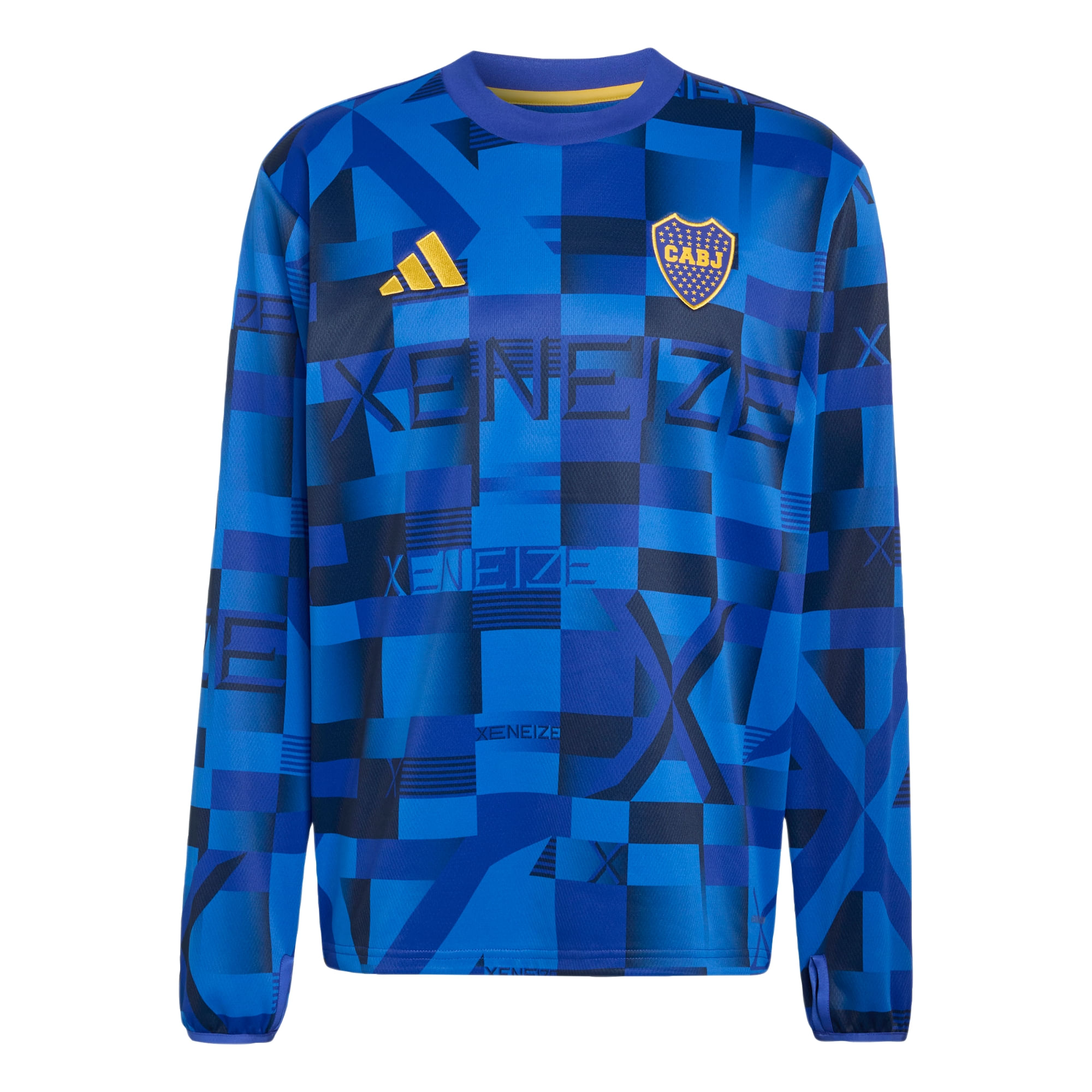 Buzo adidas prepartido abrigada de Boca 25/26 Hombre