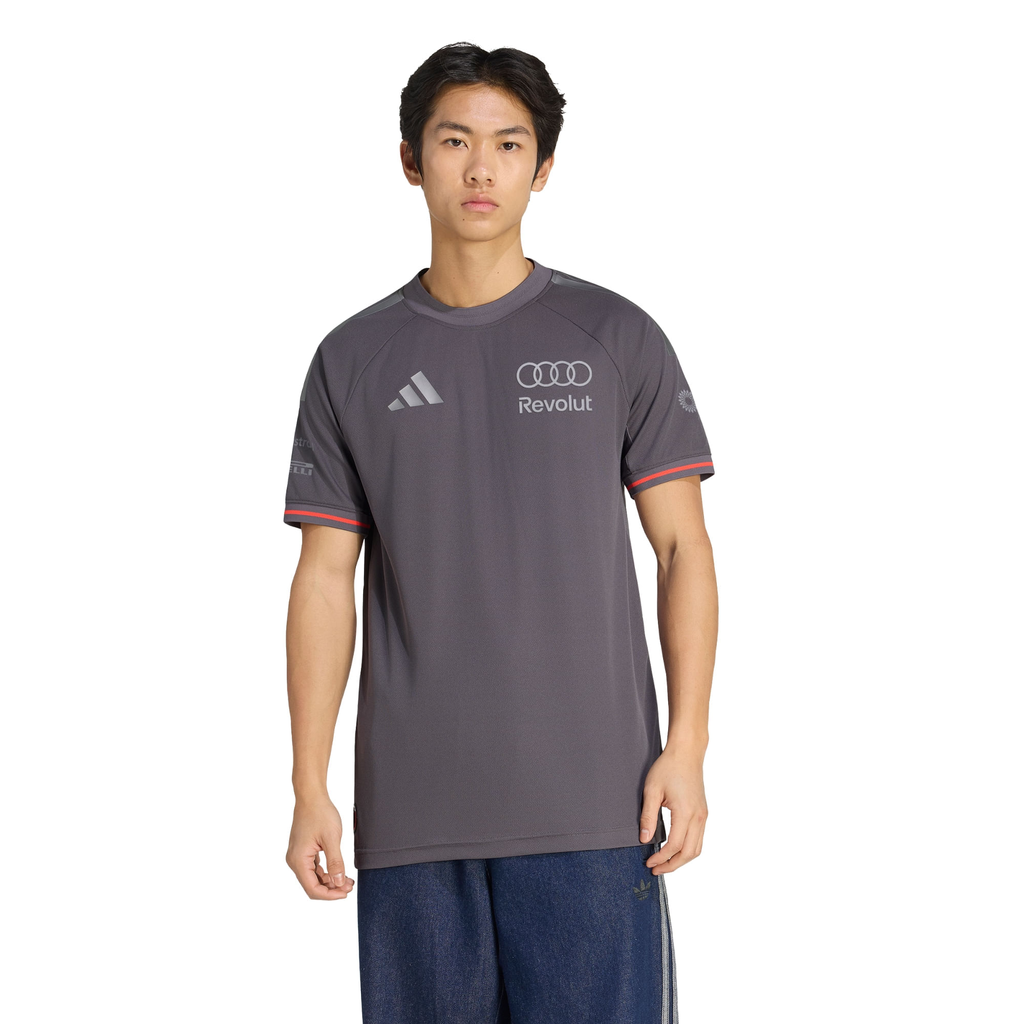 Remera Mangas cortas adidas AUDI F1 TEAM DE MANGA CORTA VERSIÓN PROFESIONAL Hombre — imagen 2