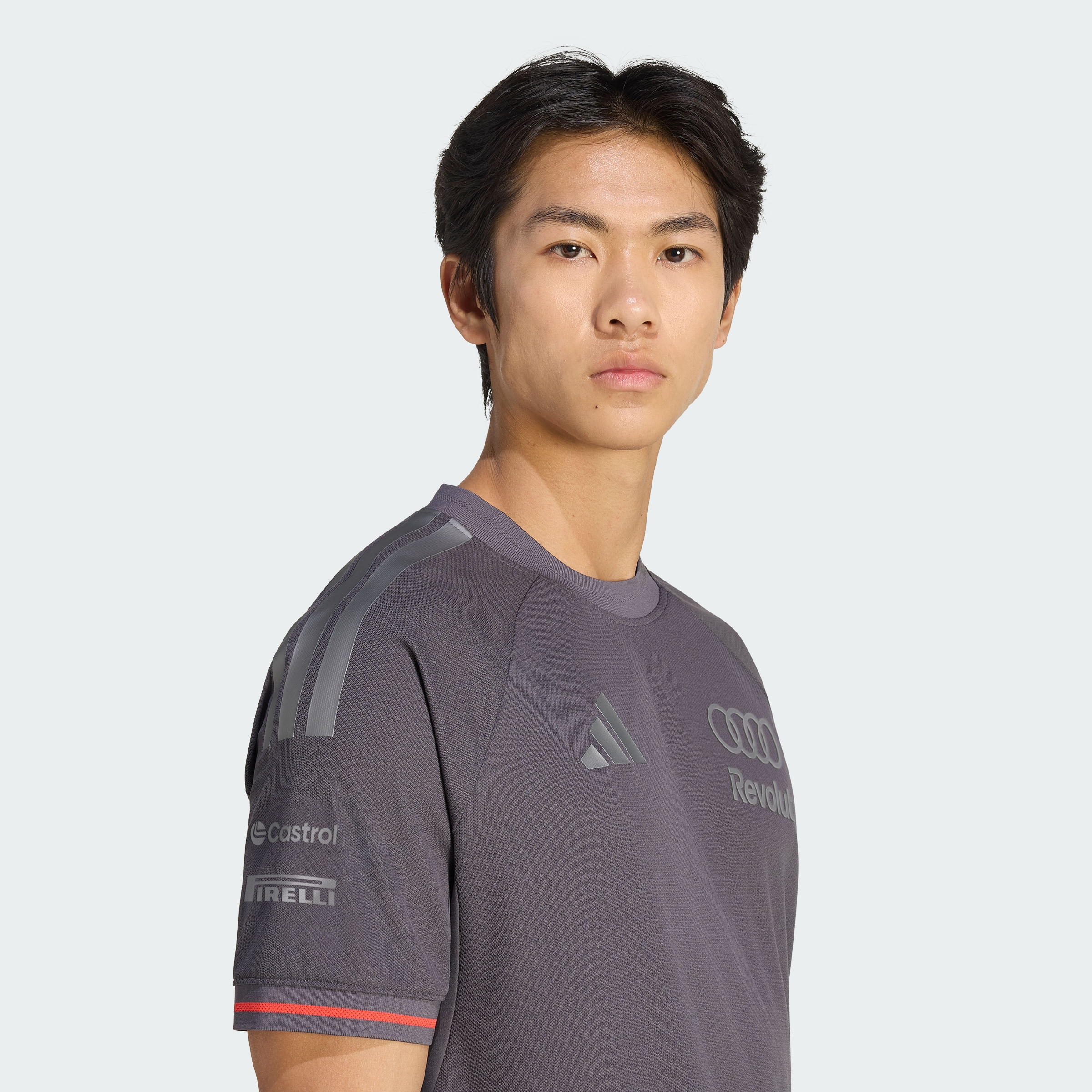 Remera Mangas cortas adidas AUDI F1 TEAM DE MANGA CORTA VERSIÓN PROFESIONAL Hombre — imagen 4
