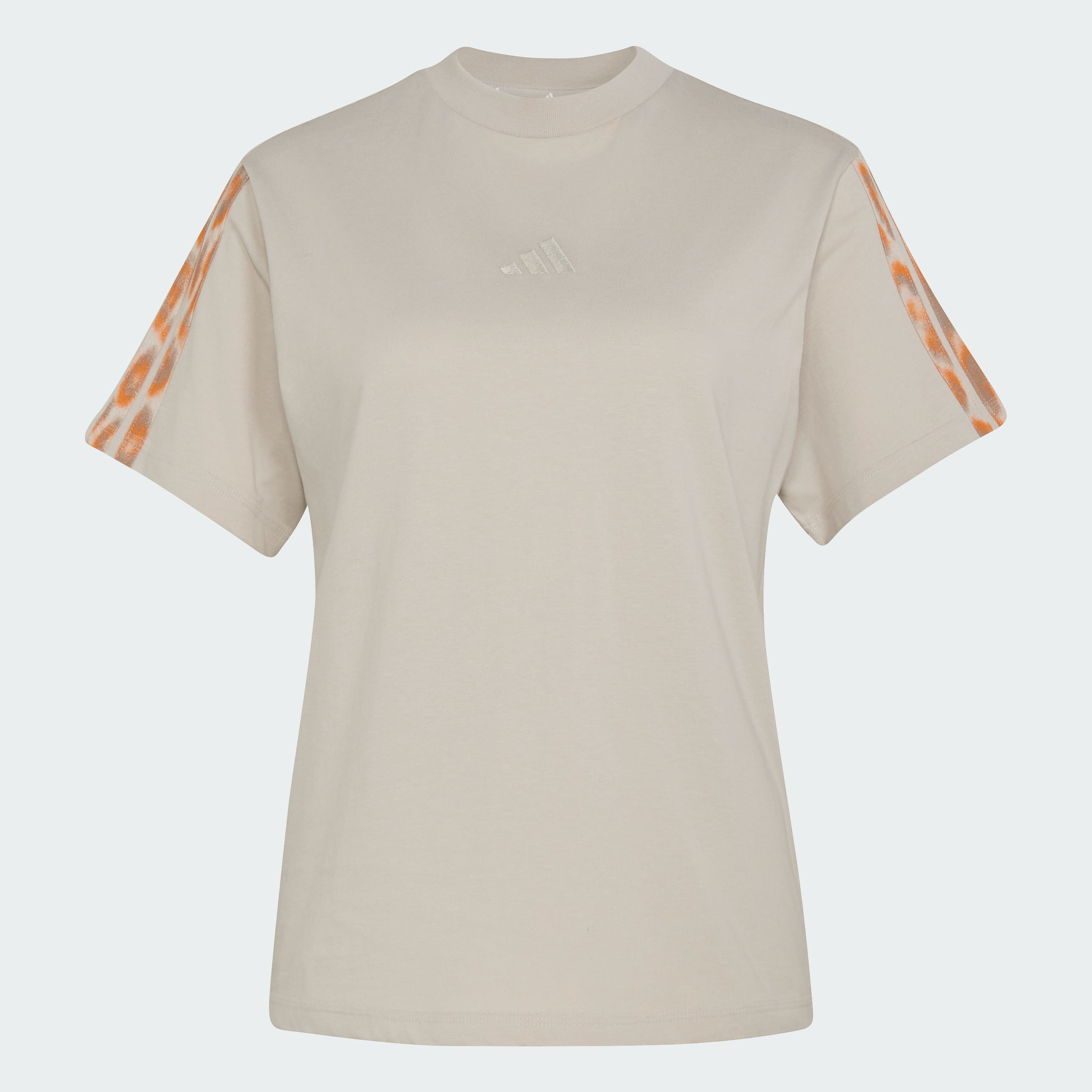 Remera Mangas cortas adidas Seasonal Essentials Leopard Print 3 Tiras Mujer — imagen 7