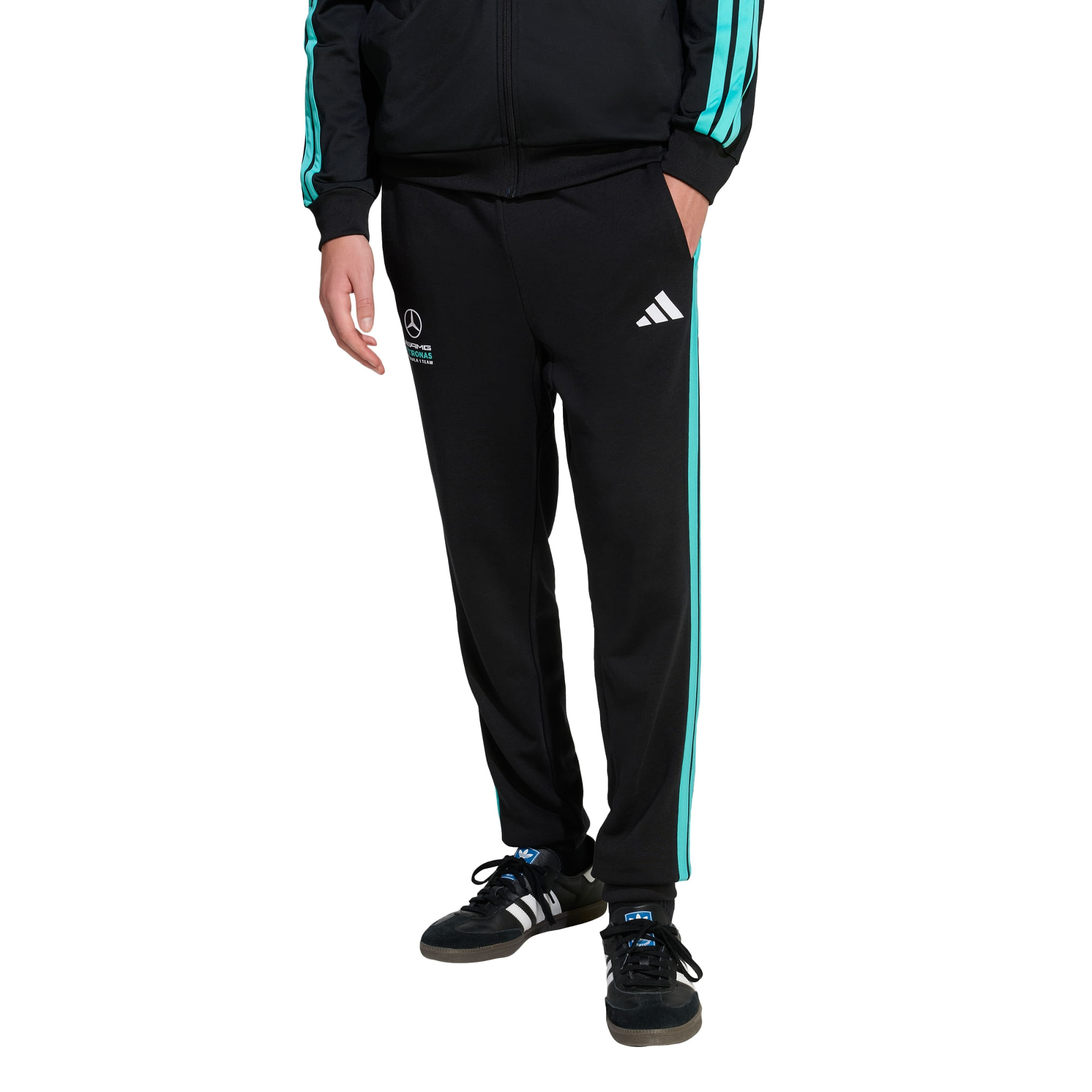 Pantalones adidas PANTALÓN DNA MERCEDES - AMG PETRONAS F1 TEAM Hombre — imagen 2