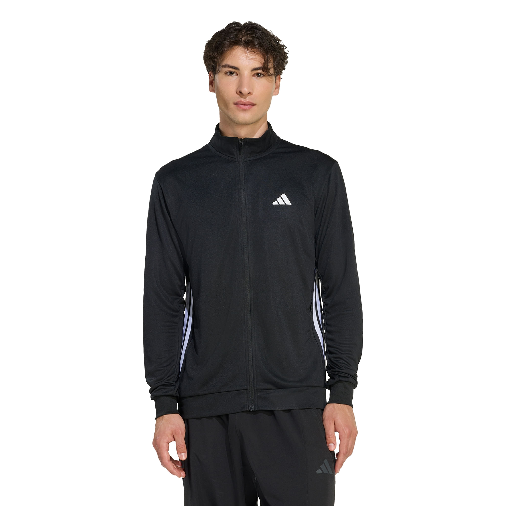 Campera adidas TEJIDA WORKOUT ESSENTIALS ALL-SET CON LAS 3 TIRAS Hombre — imagen 2