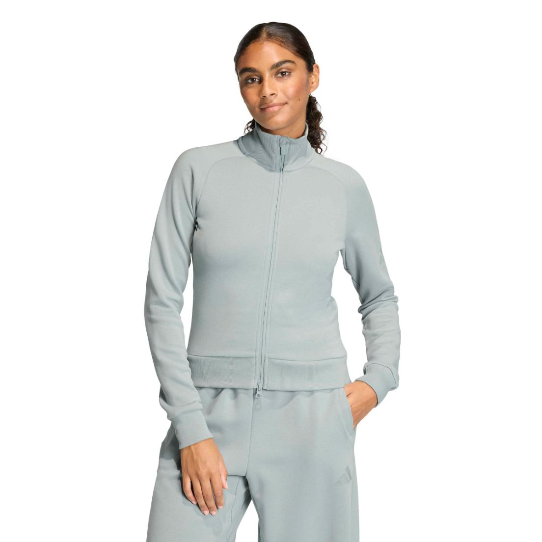 Campera adidas Soft Lux Slim De Mujer — imagen 3