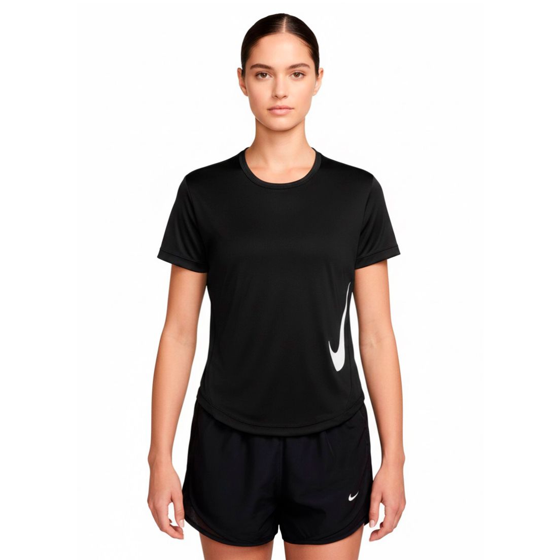 Remera Nike Tempo Swoosh Run De Mujer