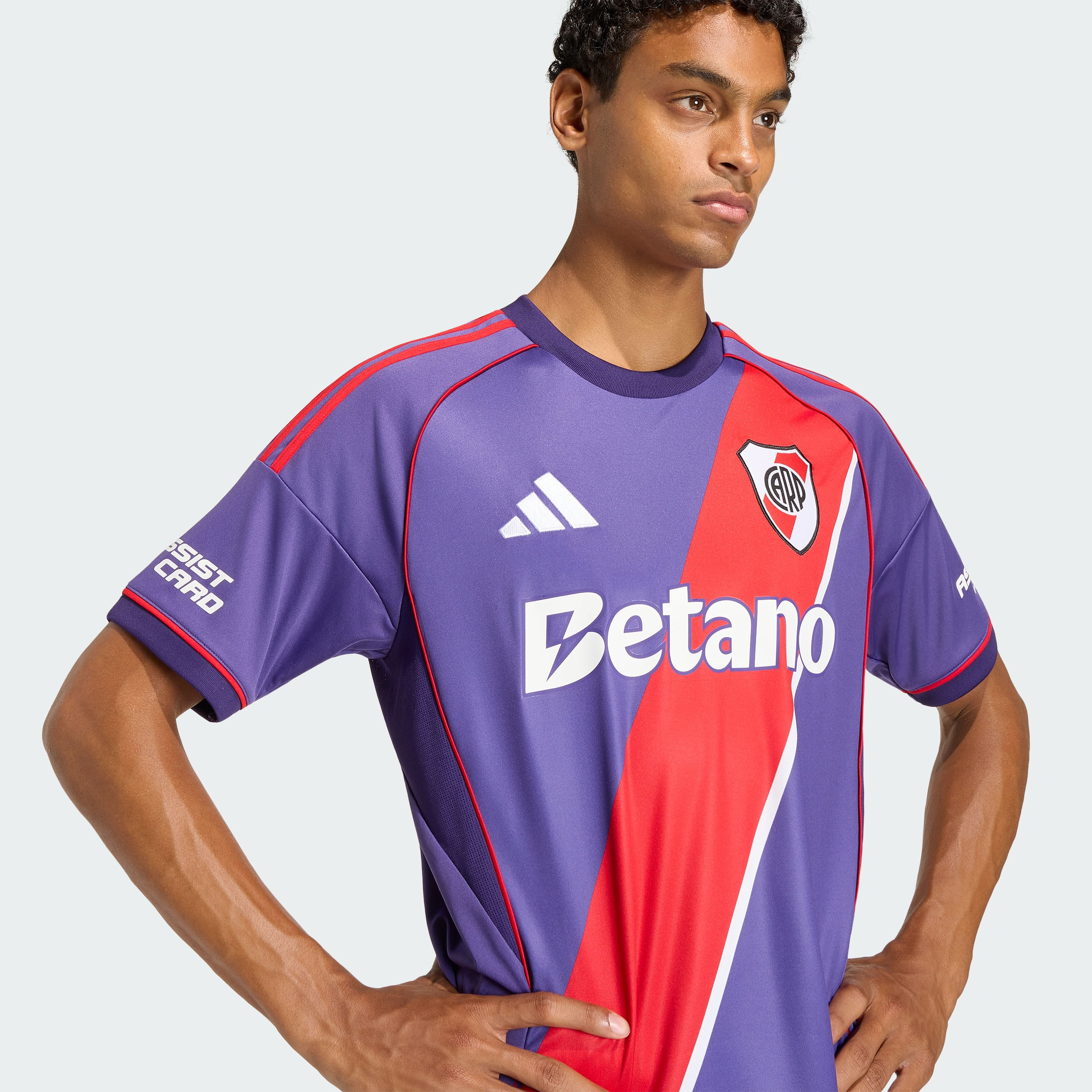 Camiseta adidas Tercer Uniforme River Plate 2026 Hombre — imagen 5