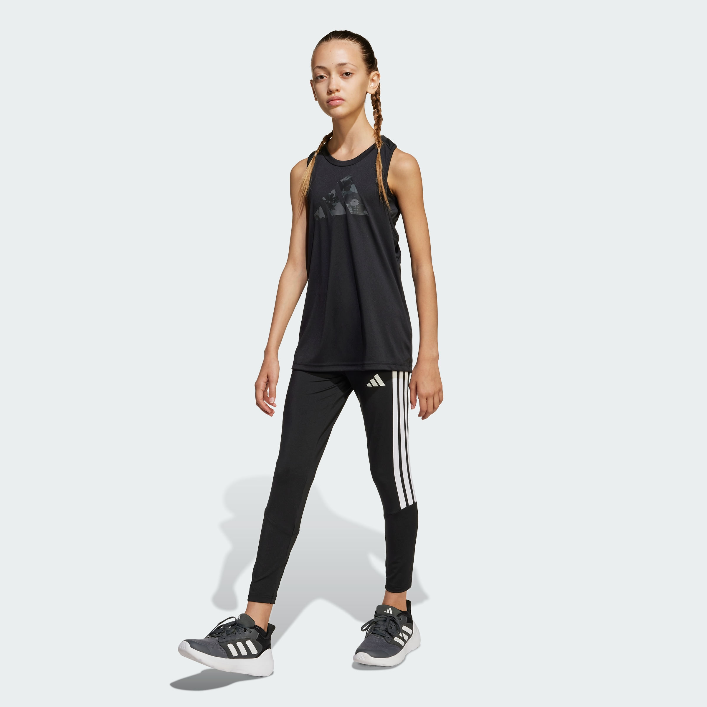 Calzas adidas Train Essentials 3 Tiras Niños — imagen 6