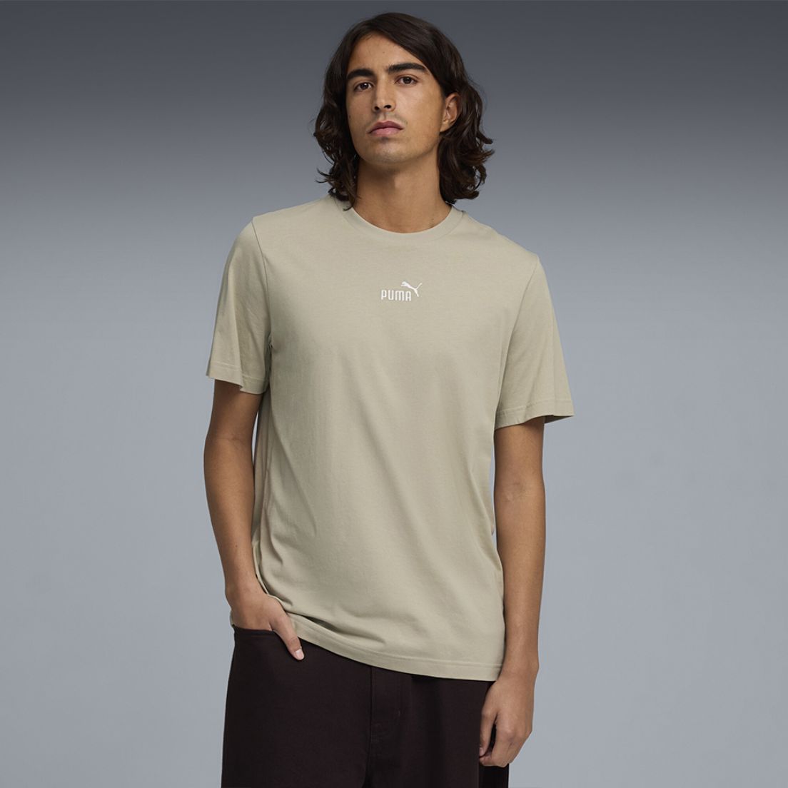 Remera Puma Essentials Small De Hombre — imagen 4