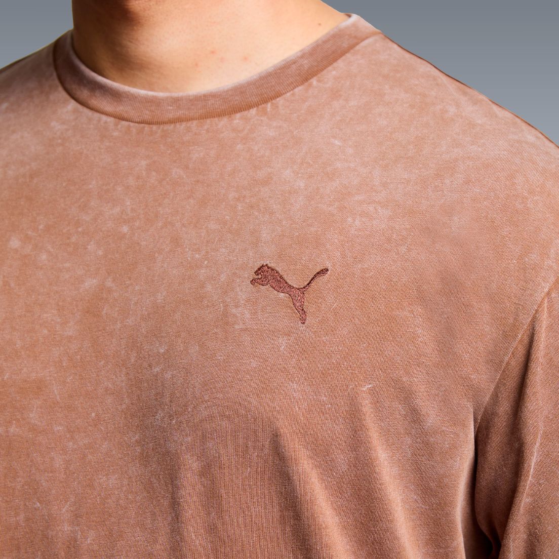 Remera Puma Essentials Elevated Wash De Hombre — imagen 3