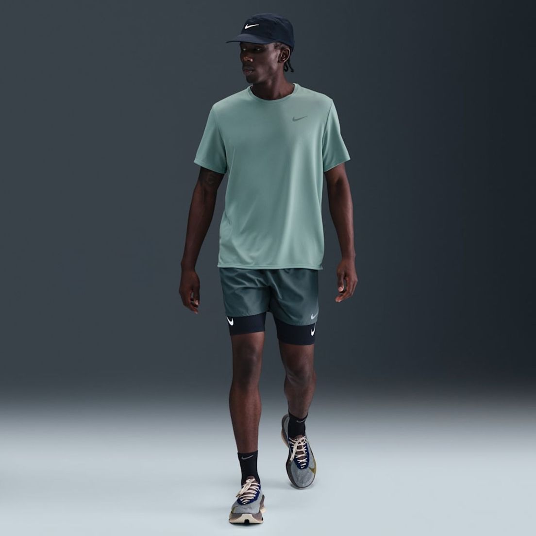 Remera Nike Miler De Hombre — imagen 6