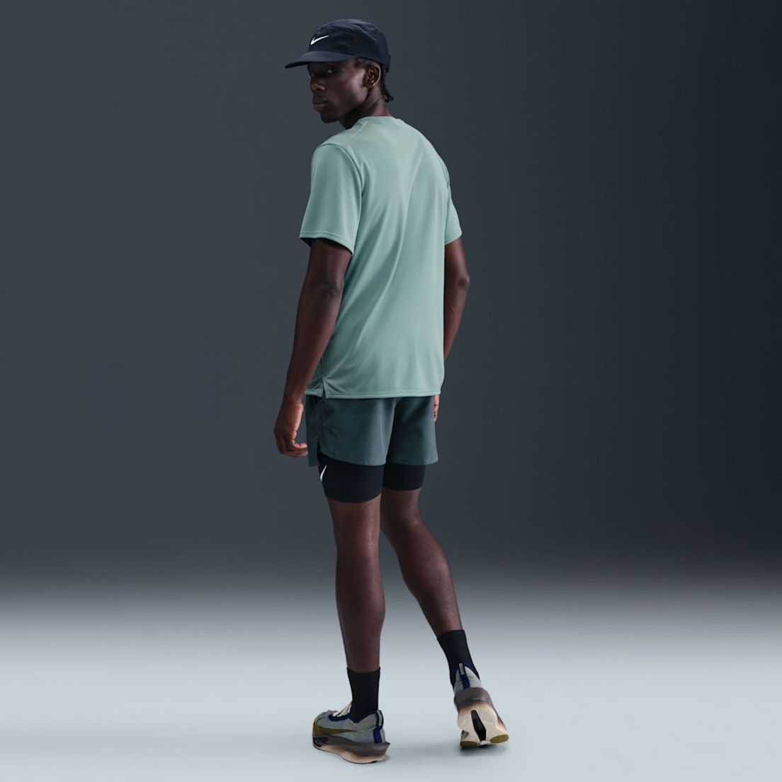 Remera Nike Miler De Hombre — imagen 7
