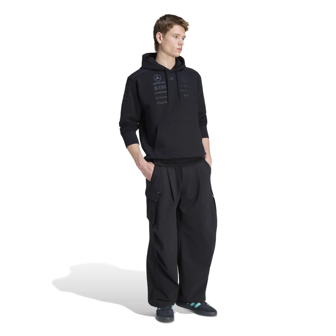Buzo adidas Night Driver Mercedes F1 De Hombre — imagen 5