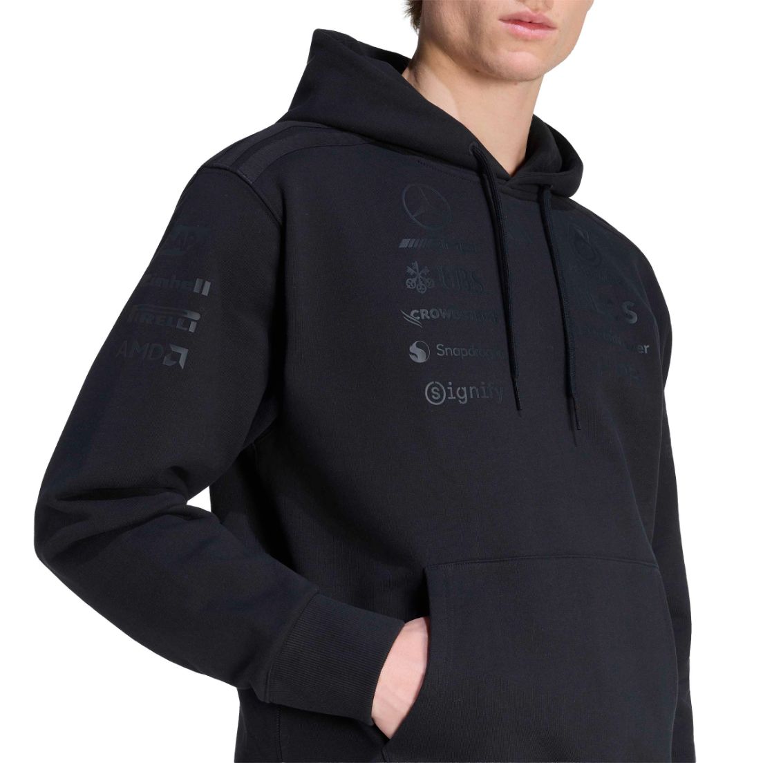 Buzo adidas Night Driver Mercedes F1 De Hombre — imagen 7