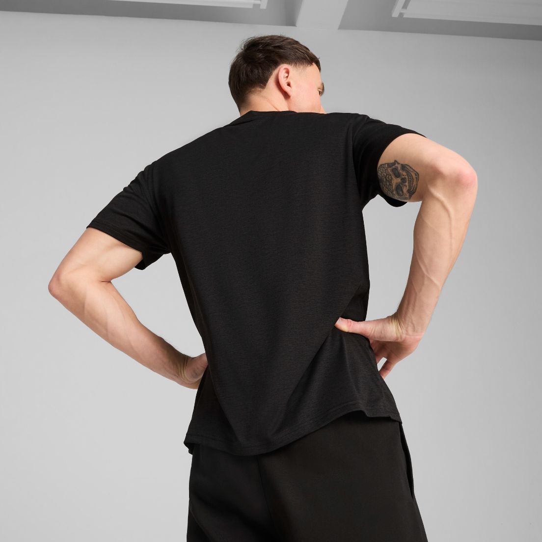 Remera Puma All Day Essentials Jaspeada De Hombre — imagen 5