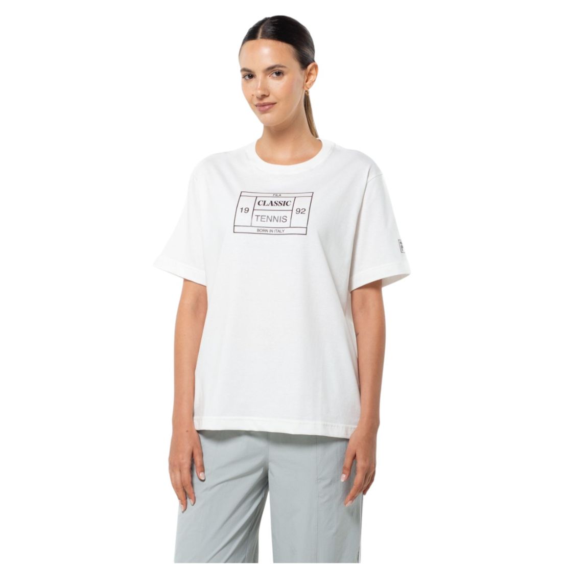 Remera Fila Classic Tennis De Mujer