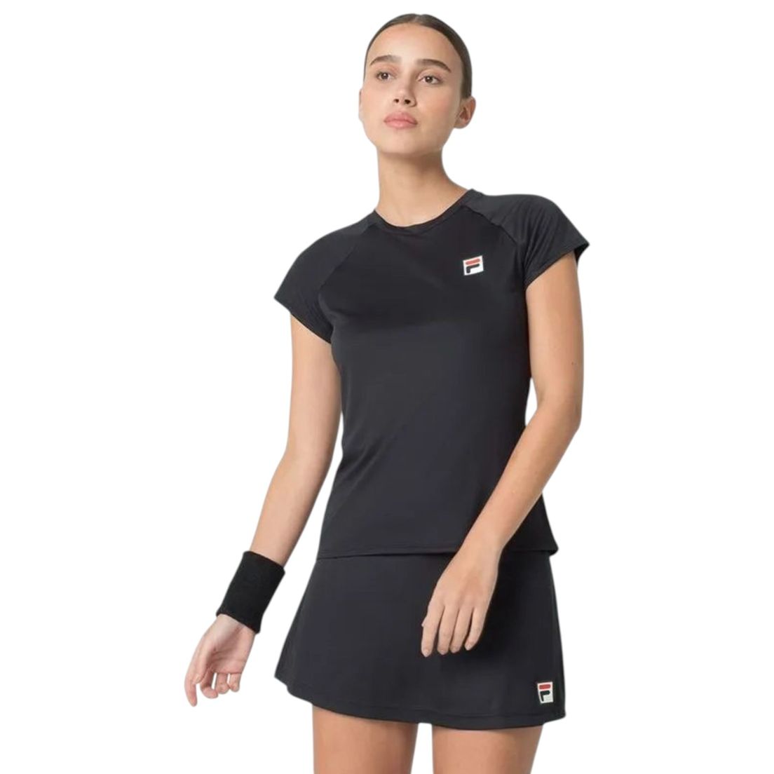 Remera Fila Tennis Basic De Mujer