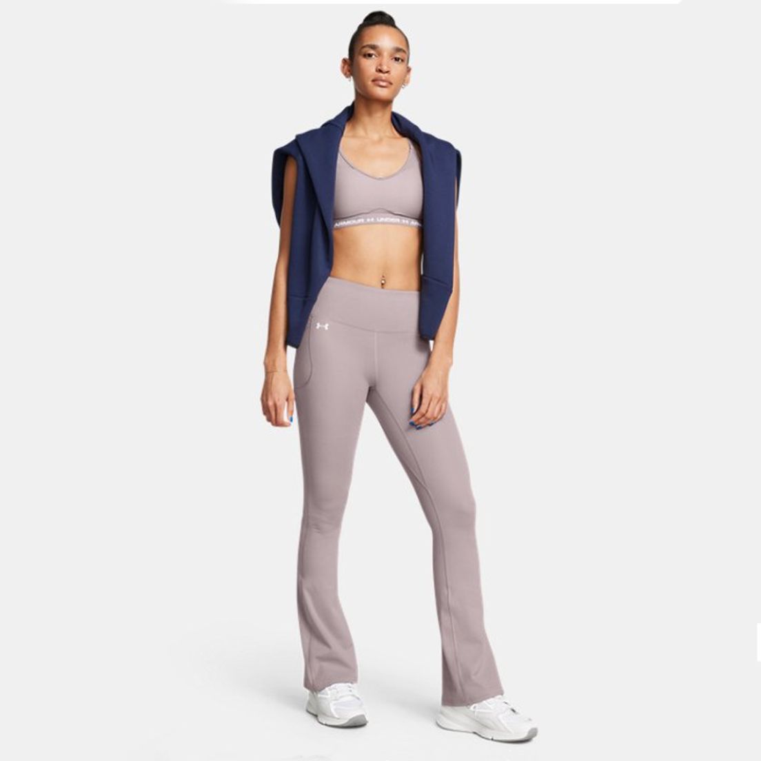 Pantalón Under Armour Acampanado Motion De Mujer — imagen 3