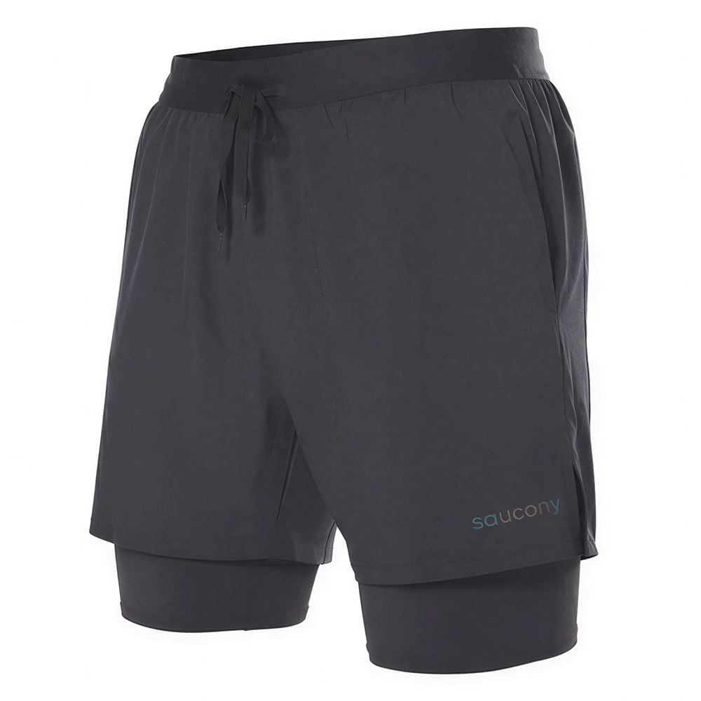 Short Saucony Outpace 7” 2-in-1 De Hombre