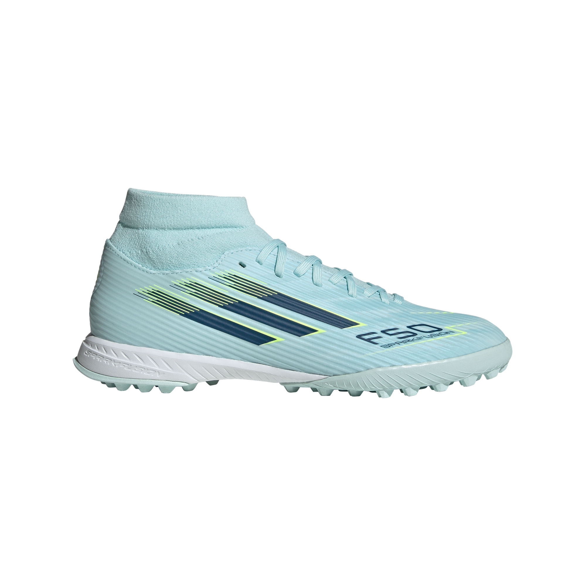 Botines adidas F50 SPARKFUSION LEAGUE Caña Media Pasto Sintético para Mujer