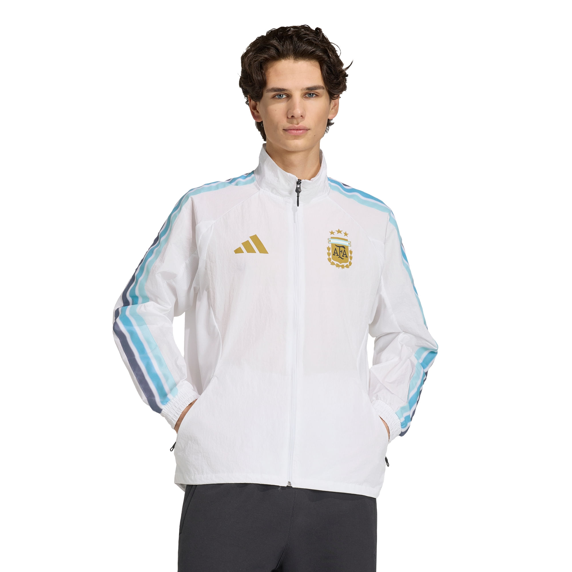 Campera adidas Titular Anthem Argentina Hombre — imagen 2