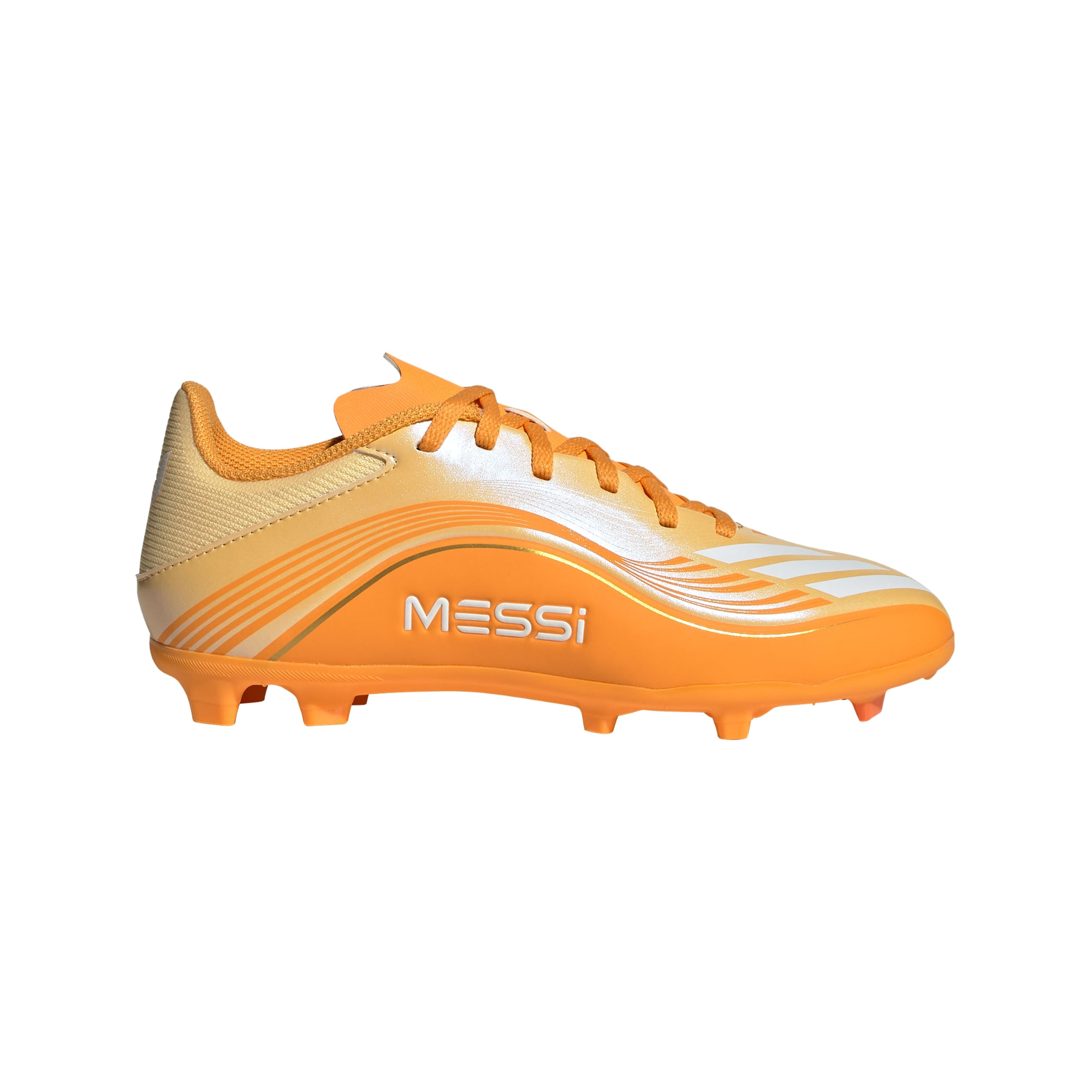Botines adidas de fútbol para terreno firme/multiterreno F50 MESSI LEAGUE niños