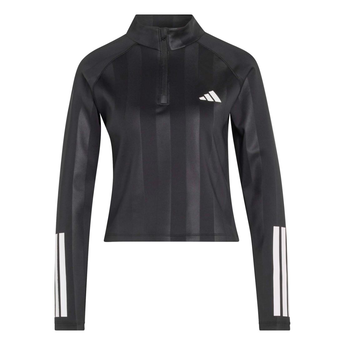 Buzo adidas Hyperglam Cierre 1/4 De Mujer