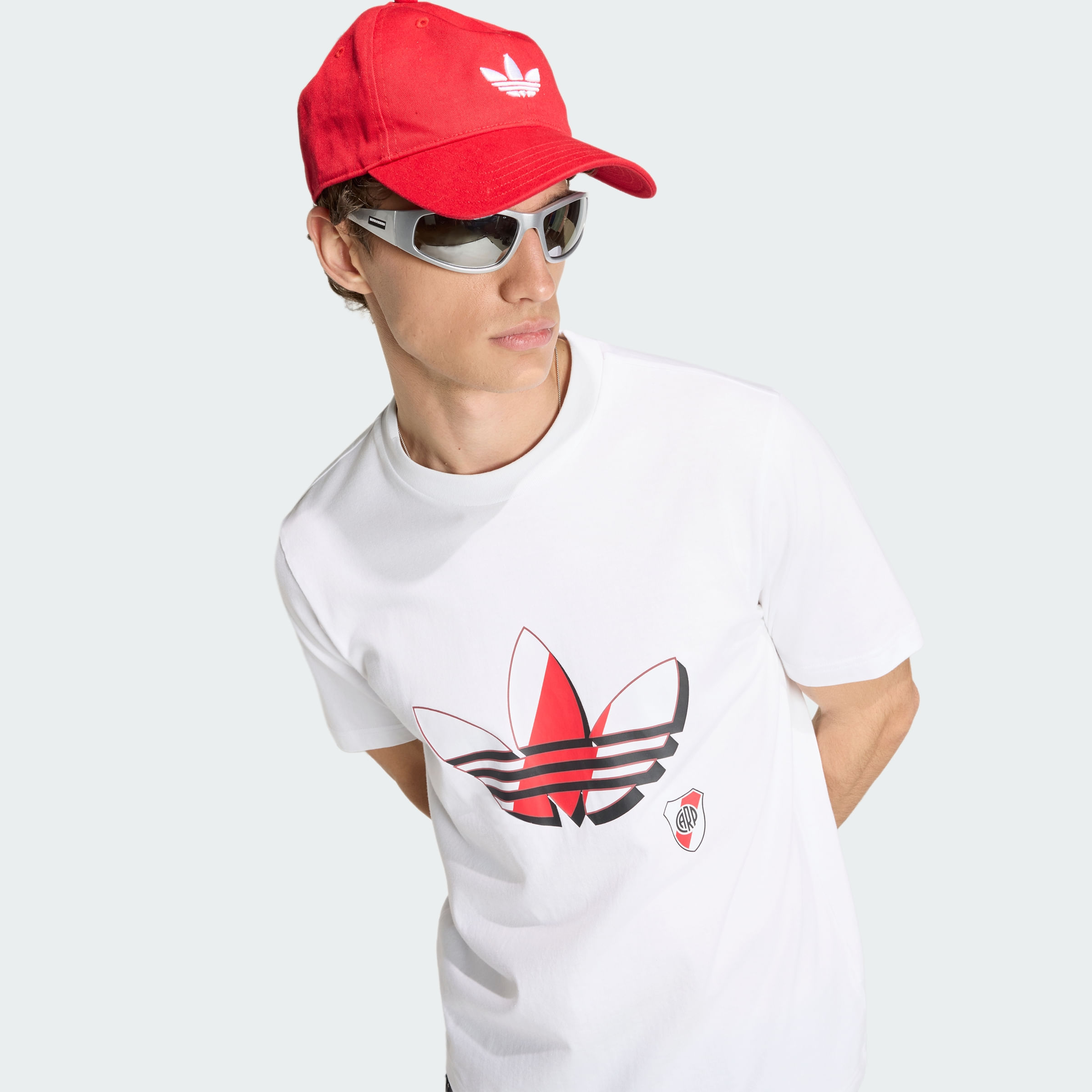Remera estampada adidas Seasonal Graphic de River Plate Hombre — imagen 4