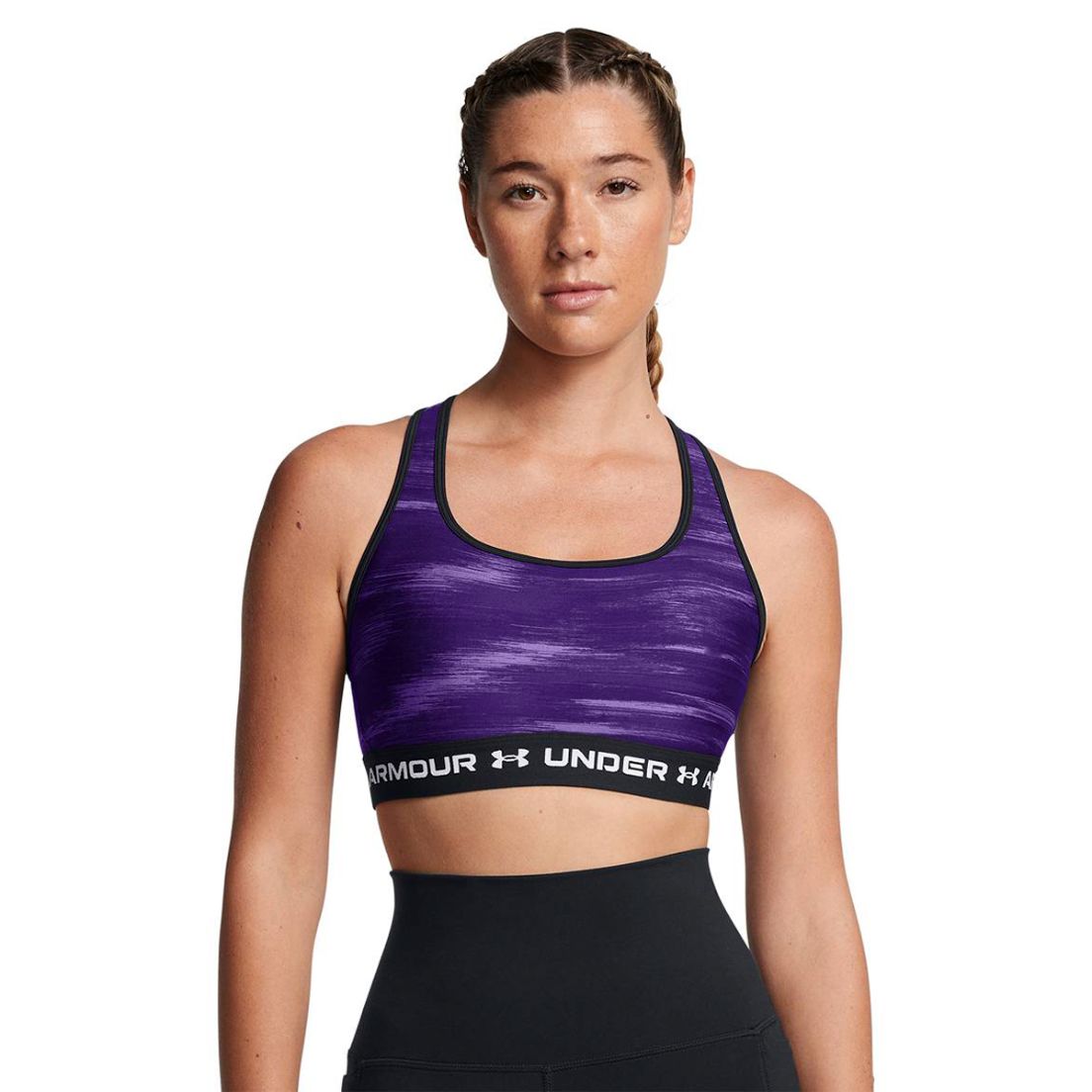 Top Under Armour Mid Crossback De Mujer