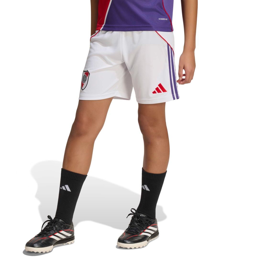 Short adidas River Plate 2026 De Niños — imagen 2