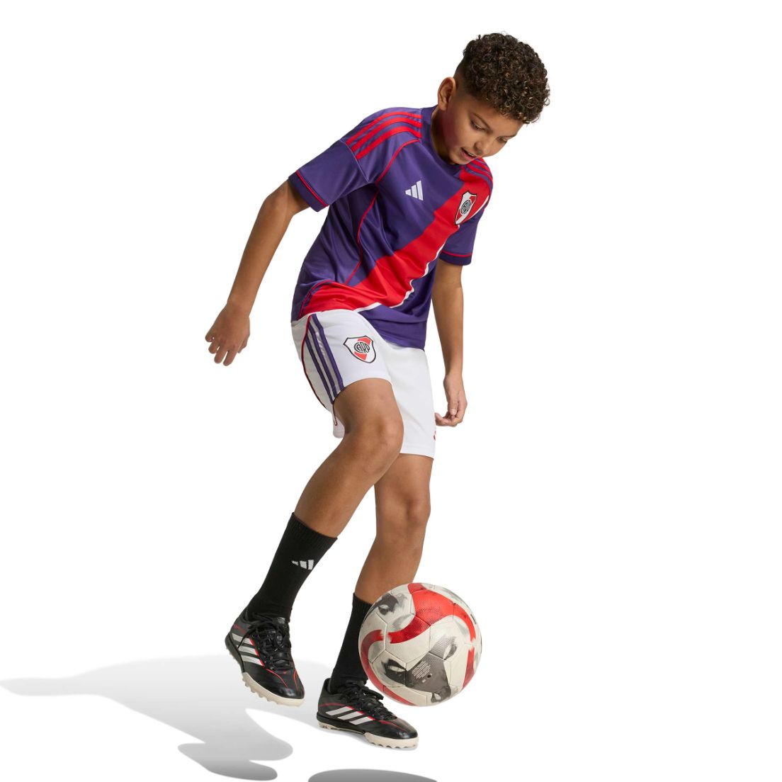Short adidas River Plate 2026 De Niños — imagen 4