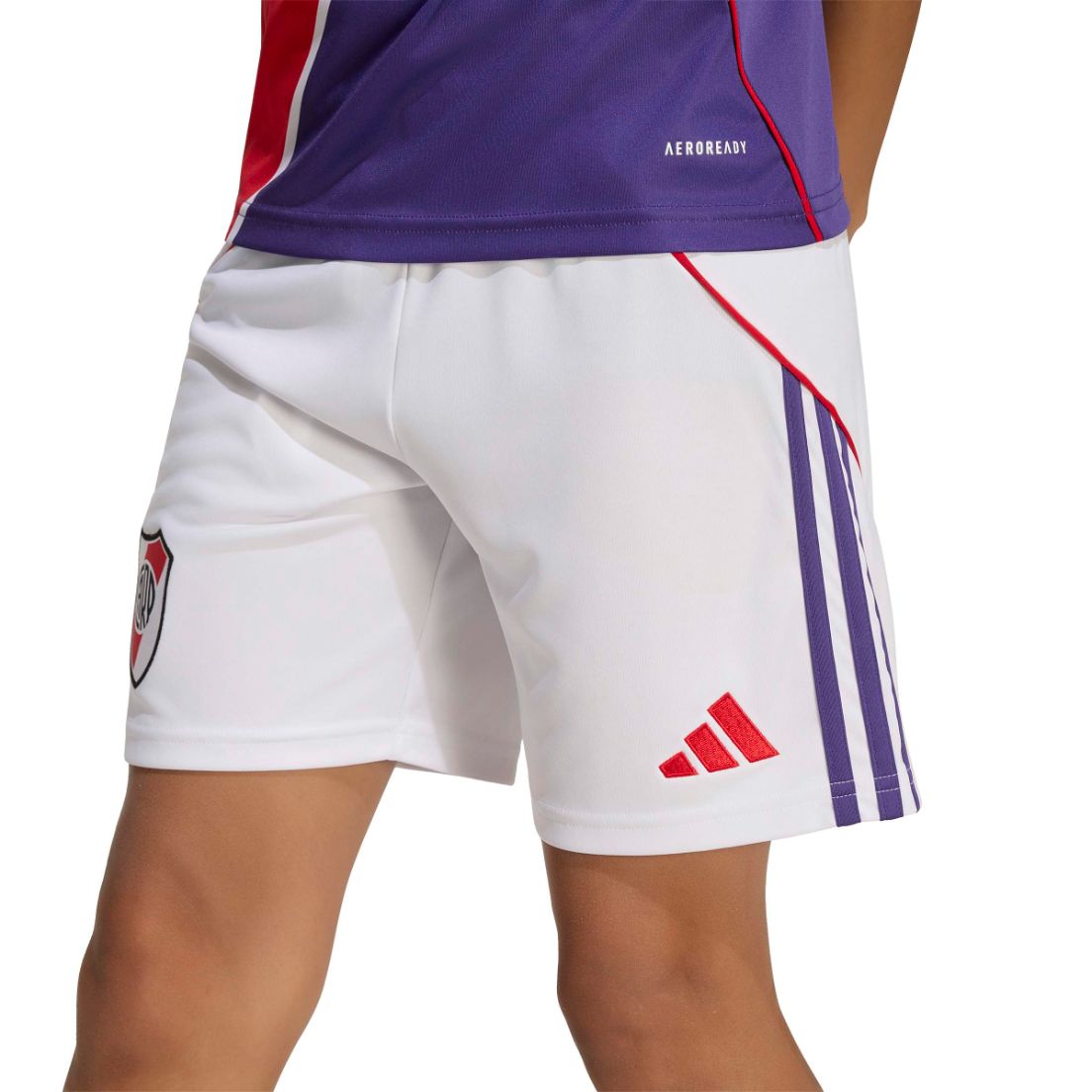 Short adidas River Plate 2026 De Niños — imagen 5