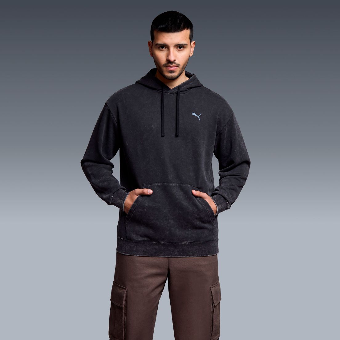 Buzo Puma Ess Elevated Relaxed De Hombre — imagen 3