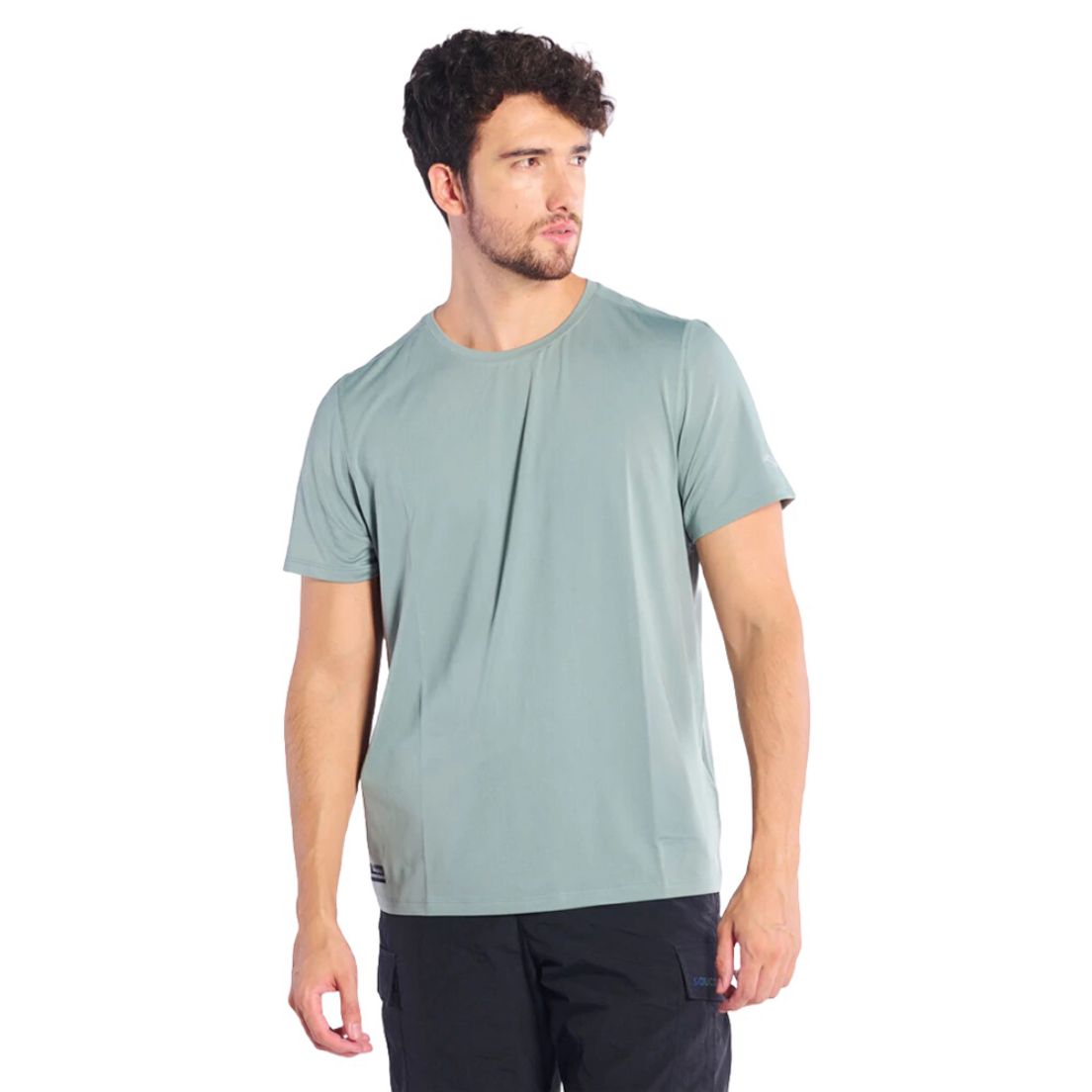 Remera Saucony Stopwatch Pale De Hombre