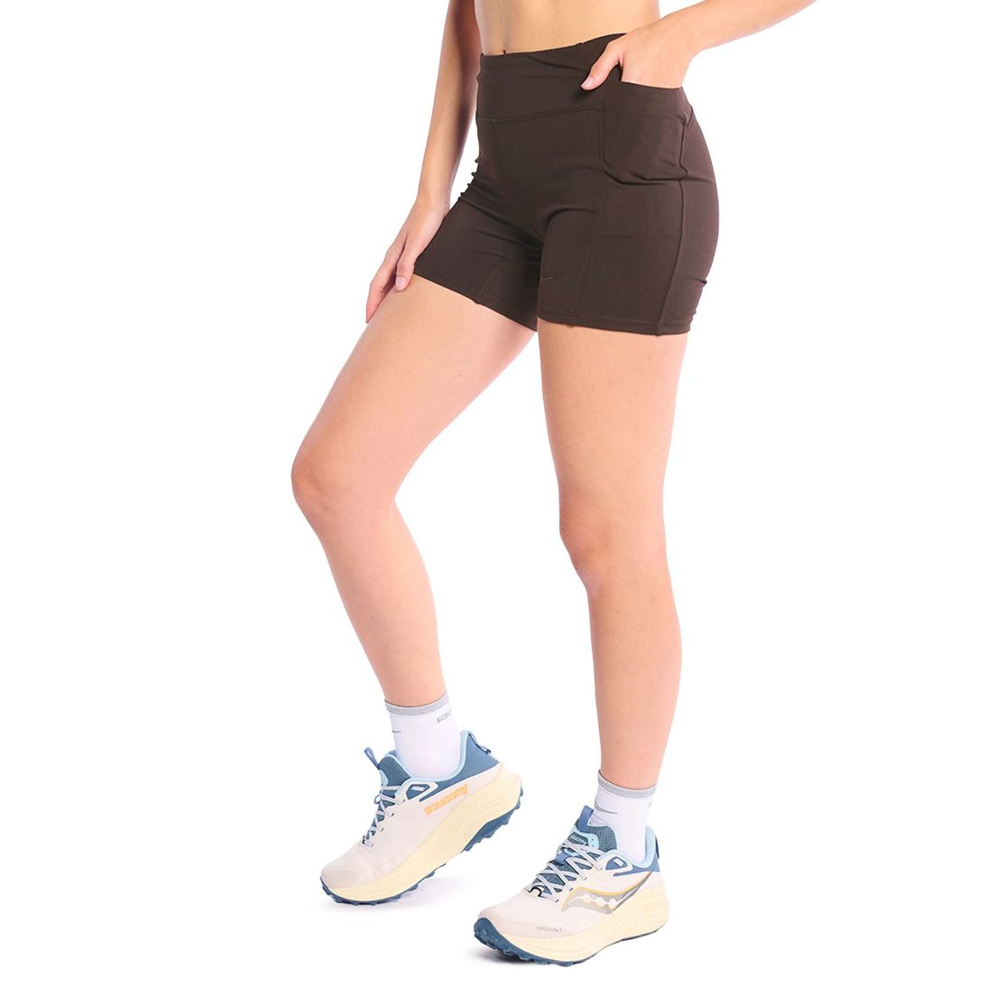 Calza Saucony Fortify 6'' De Mujer