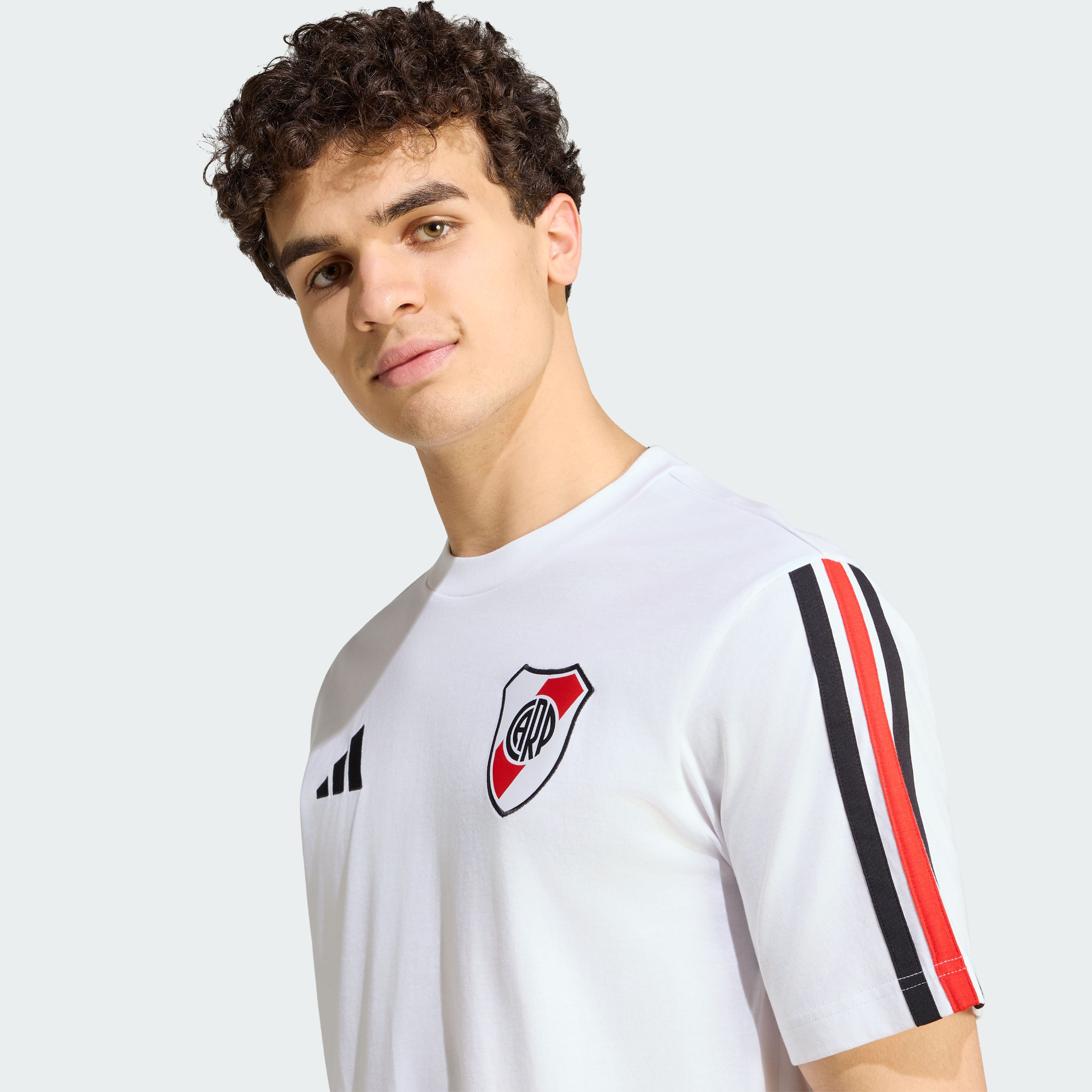Mangas cortas adidas Remera DNA River Plate Hombre — imagen 4