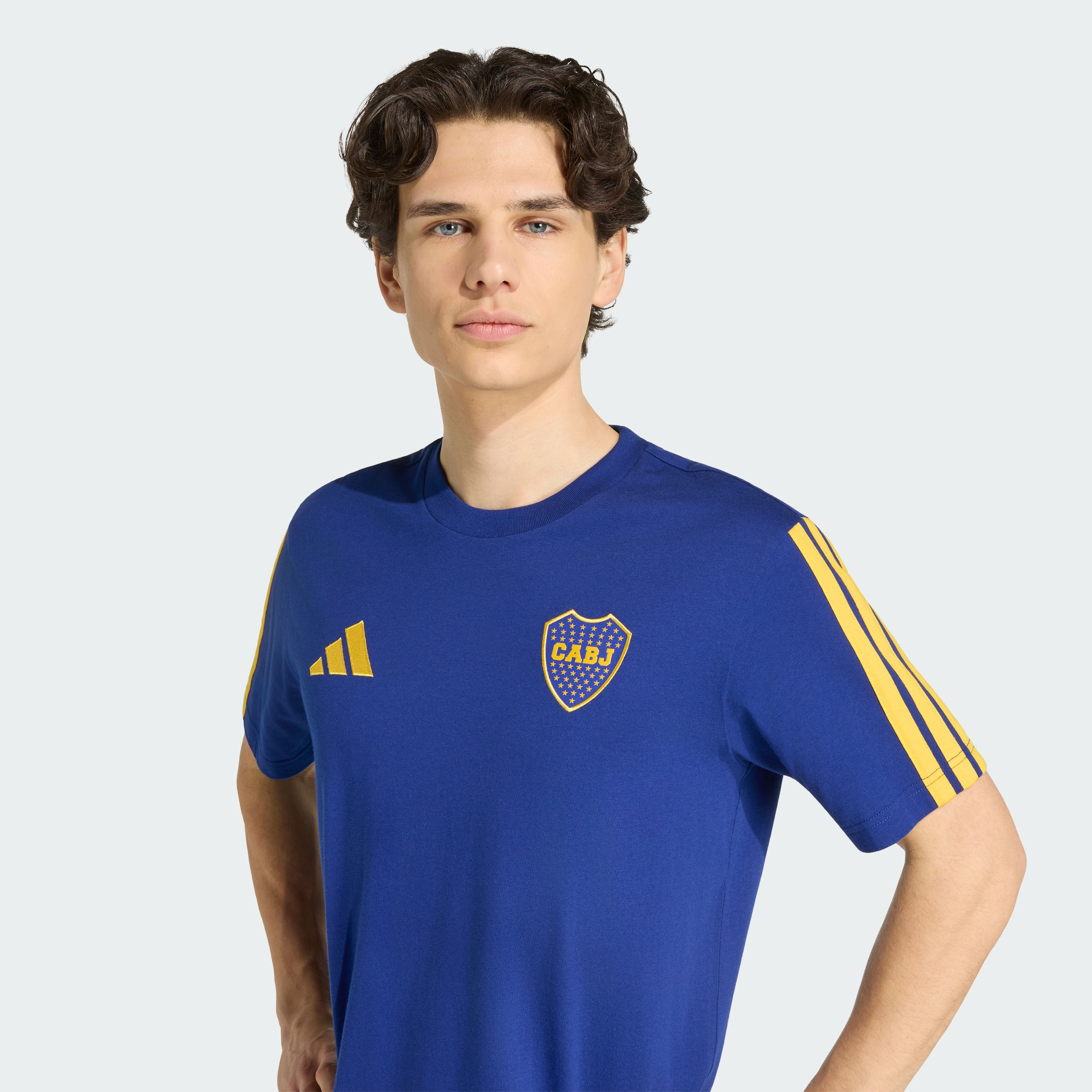 Mangas cortas adidas Remera DNA Boca Juniors Hombre — imagen 4