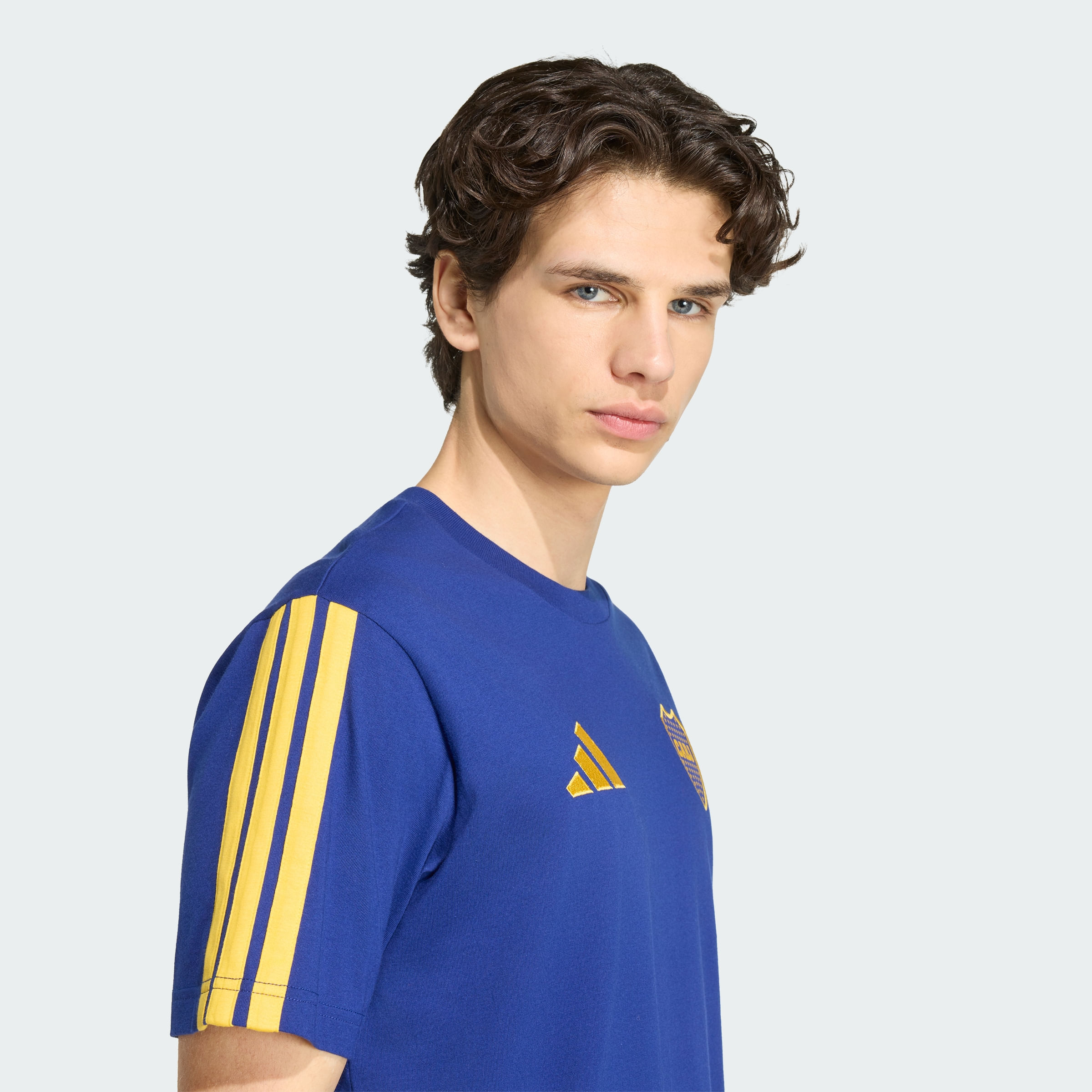 Mangas cortas adidas Remera DNA Boca Juniors Hombre — imagen 5