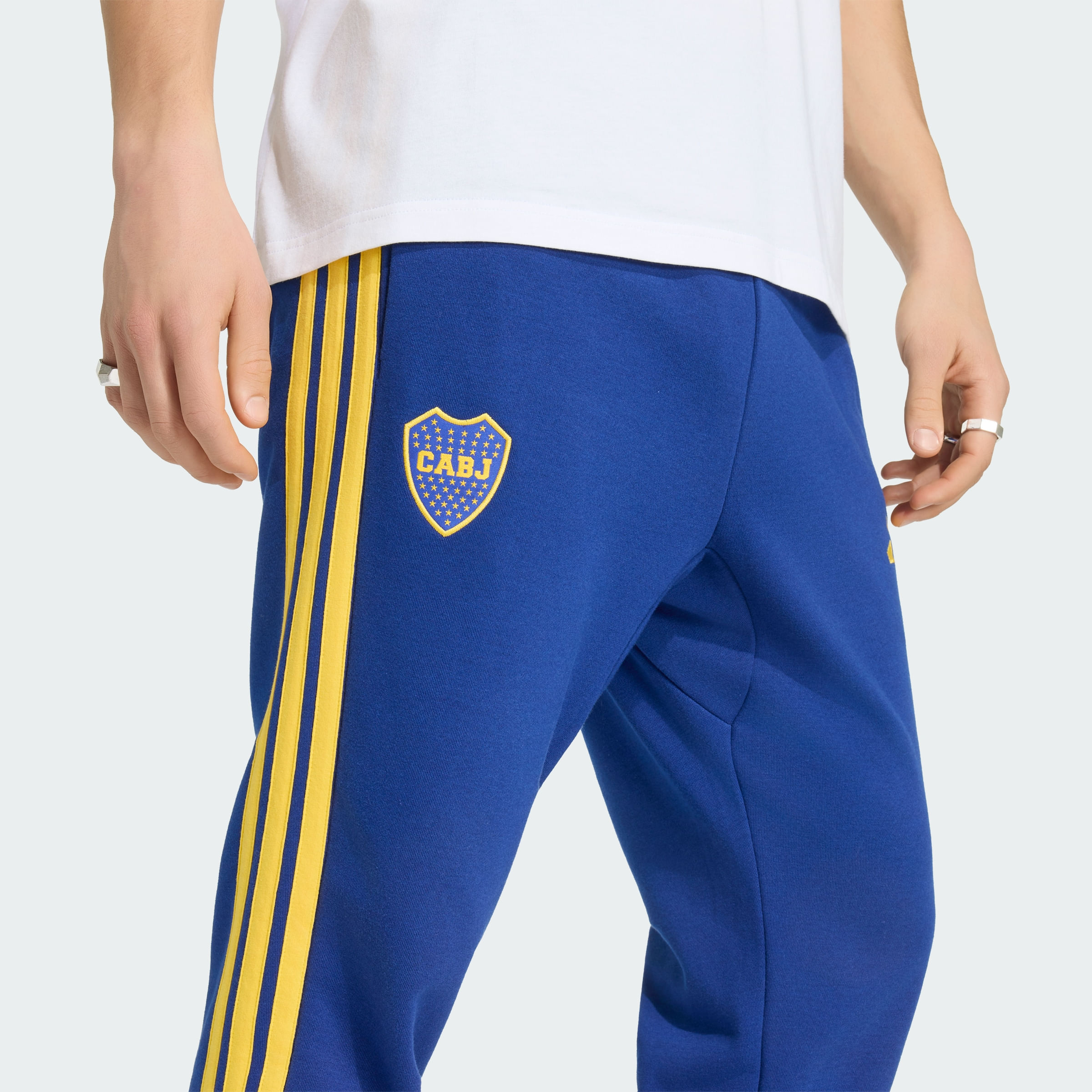 Pantalones adidas Pantalón DNA Boca Juniors Hombre — imagen 4