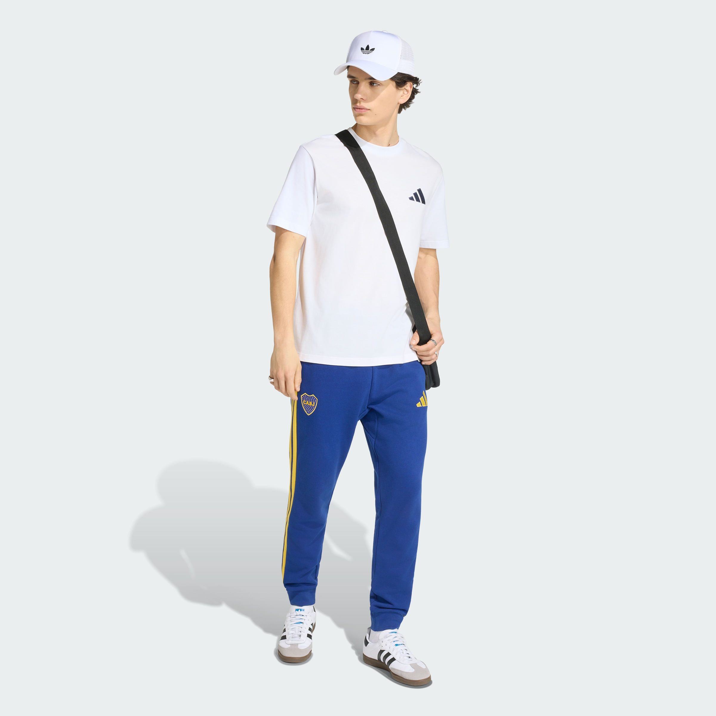 Pantalones adidas Pantalón DNA Boca Juniors Hombre — imagen 6
