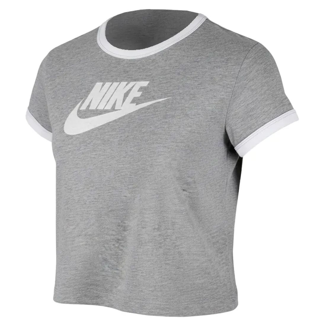 Remera Nike Sportswear Graphic Ringer De Mujer