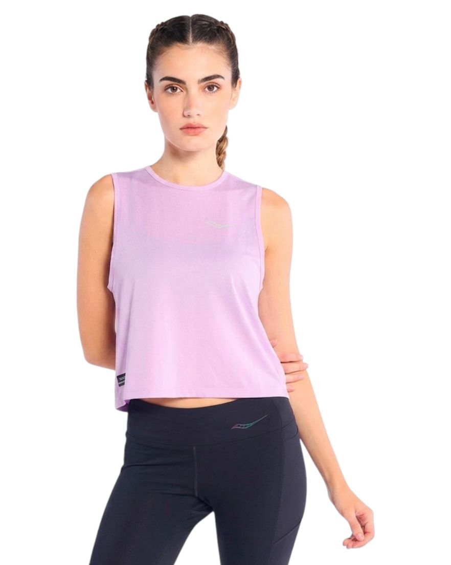 Musculosa Saucony Stopwatch De Mujer — imagen 2
