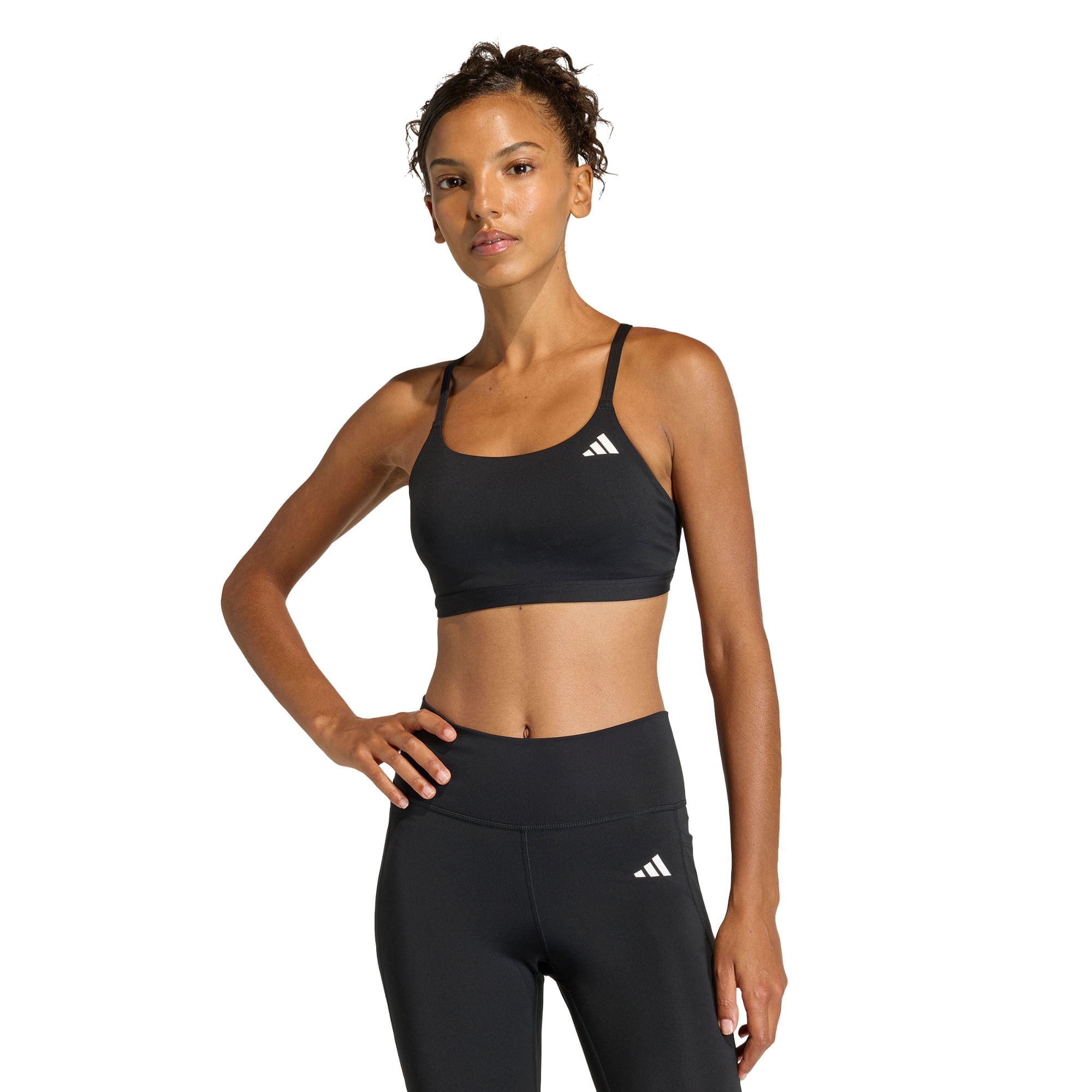 Top Deportivo adidas Optime Essentials Workout de Soporte Ligero Mujer — imagen 3